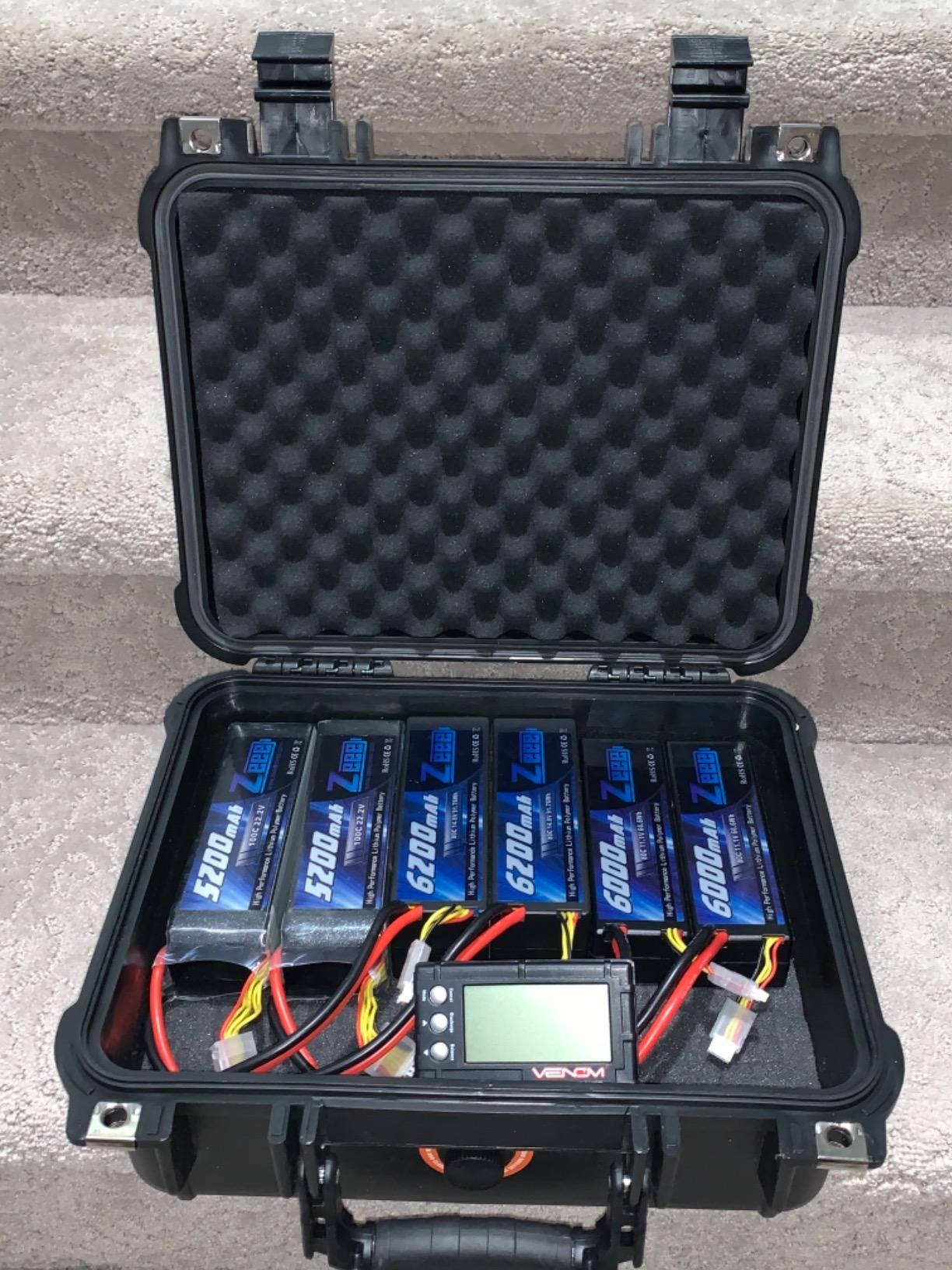4S Lipo Battery 6200mAh 14.8V 80C Hard Case Battery with EC5 Connector for Car Truck Tank RC Buggy Truggy Racing Hobby(2 Packs) customer photo 2