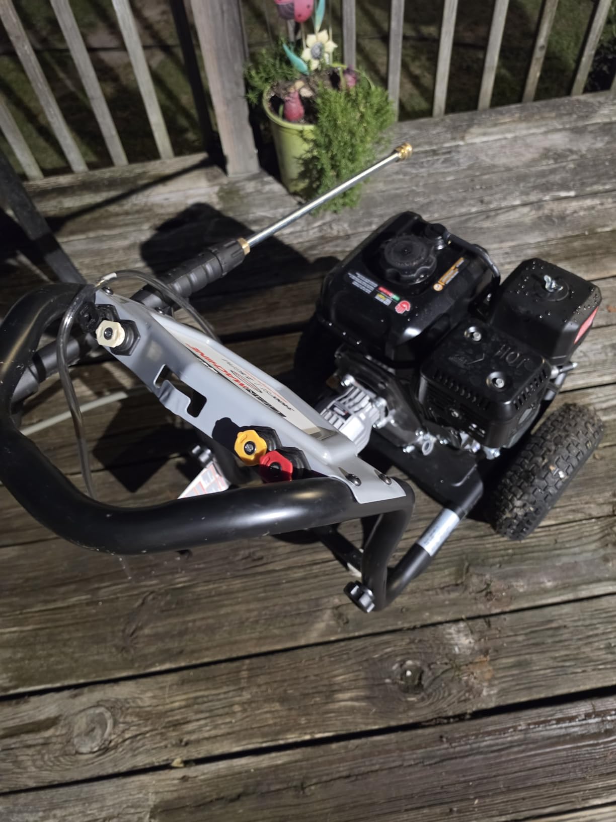 Simpson 3400 PSI Gas Pressure Washer, 2.5 GPM Residential Power Washer, Clean Machine (CM61083) customer photo 1