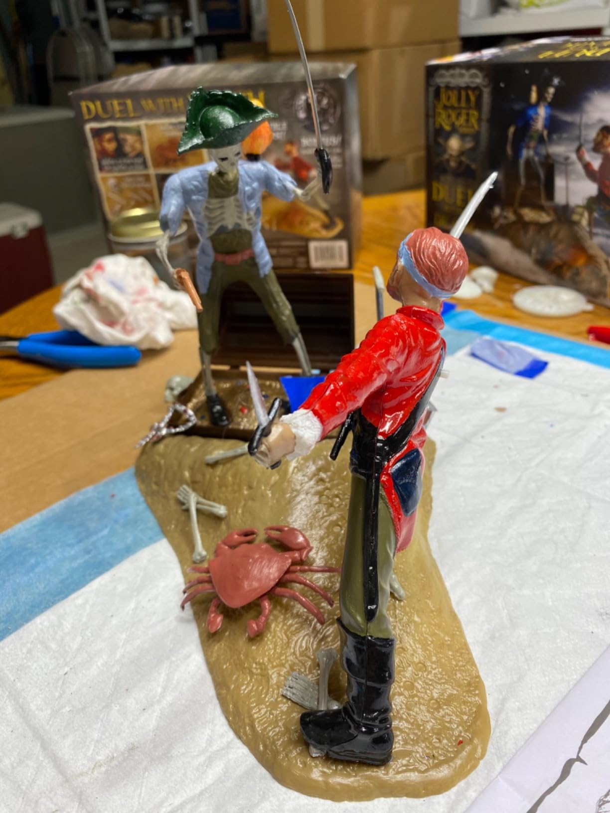 Lindberg Jolly Roger Series: Duel with Death 1:12 Scale Model Kit Diorama customer photo 2