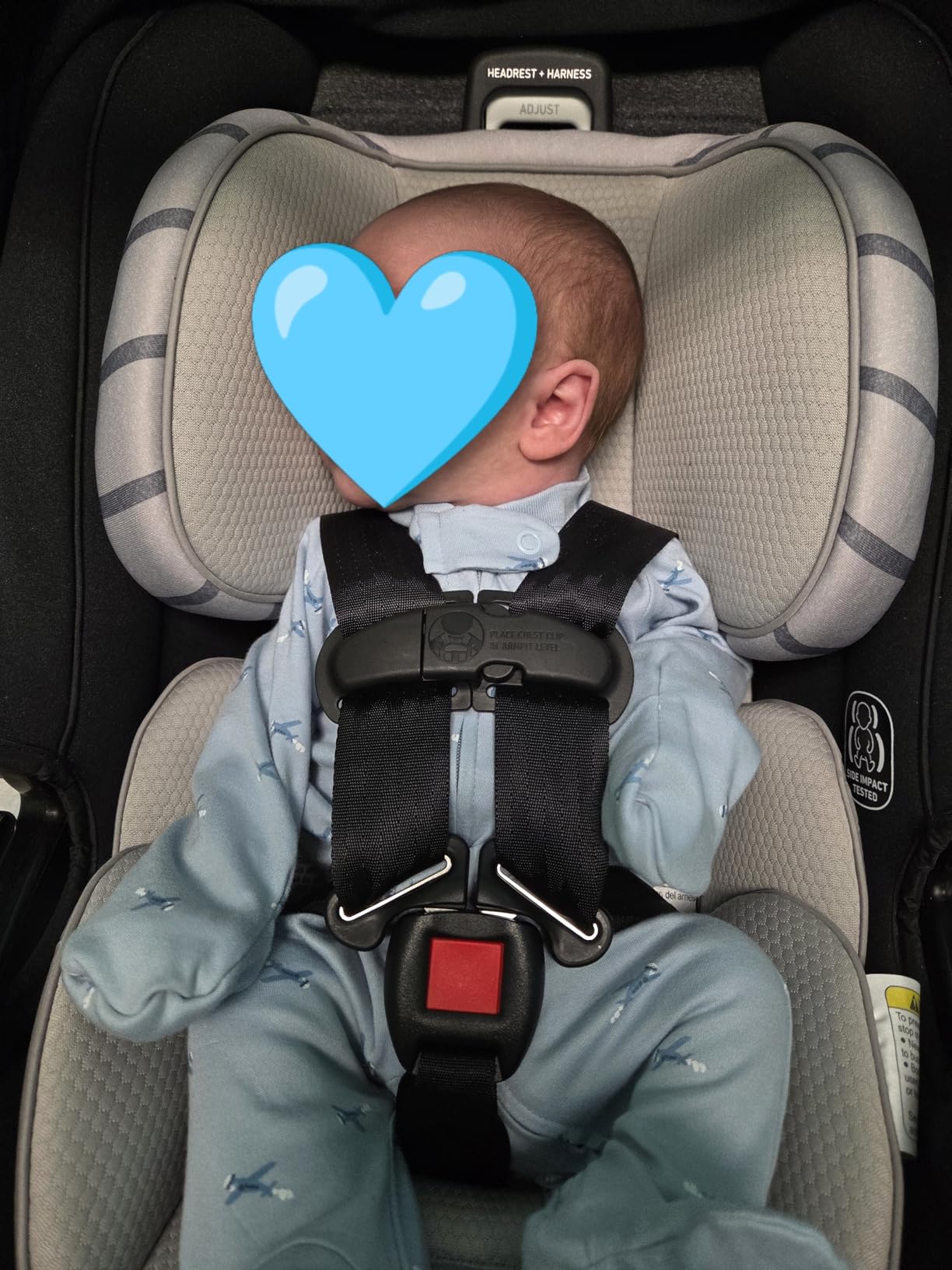 Graco SnugRide SnugFit Infant Car Seat, Baby Car Seat with Anti Rebound Bar for Extra Safety, No-Rethread Harness, Latch Equipped Carseat, Gotham customer photo 2