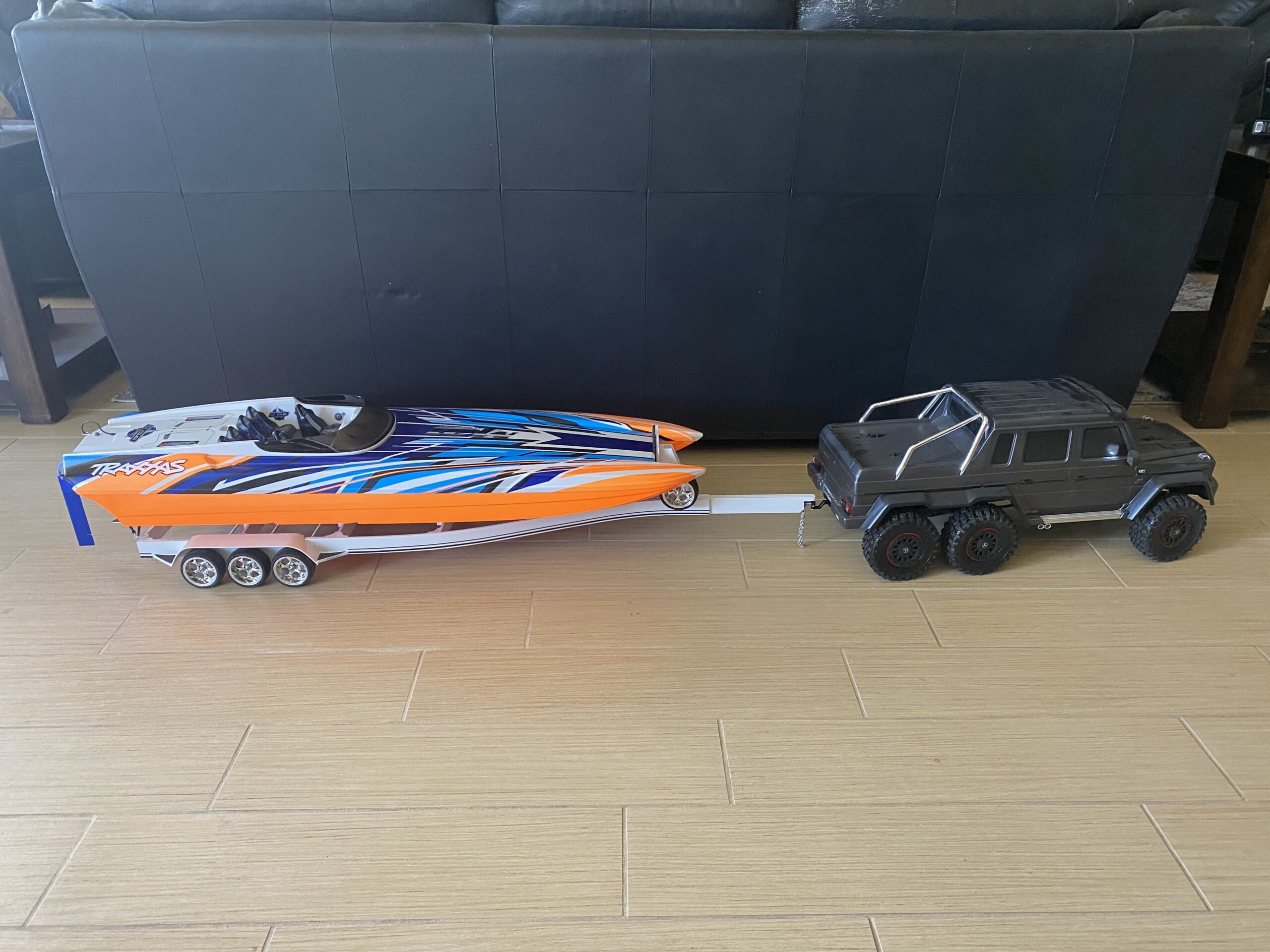 Aluminum Alloy Rear Bumper with Tow Hook for Traxxas TRX6 1/10 RC Crawler Upgrades customer photo 1