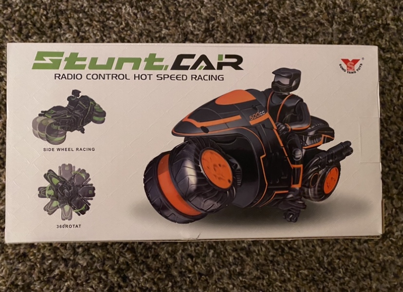 Remote Control Motorcycles, 360 Spinning Action Rotating Drift Stunt Motorbike 2WD High Speed Rc Motorbikes 2.4Ghz Radio Control Motorcyle with Riding Figure Toys for Kids Boys customer photo 1