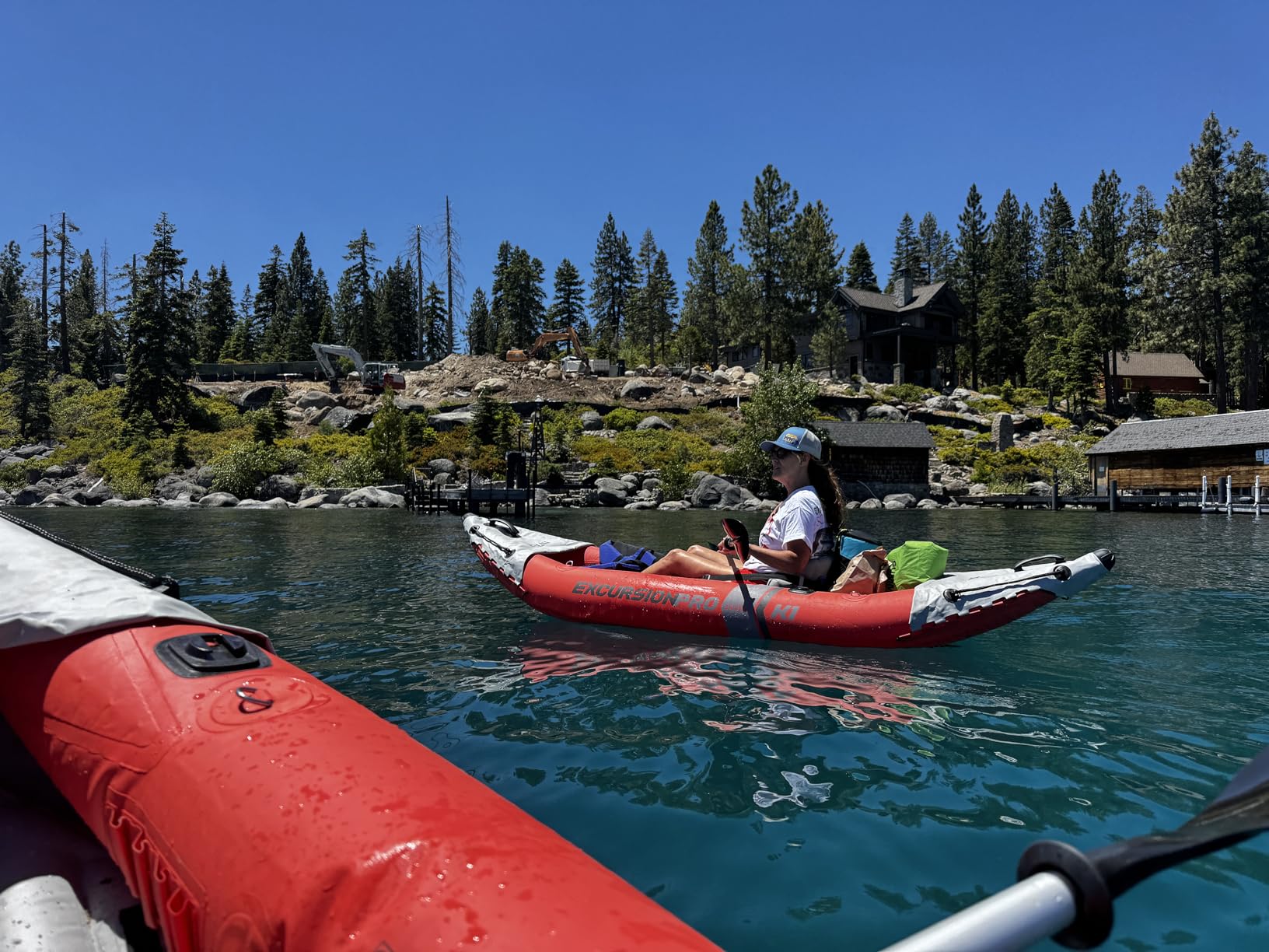INTEX 68303EP Excursion Pro K1 Inflatable Kayak Set customer photo 1