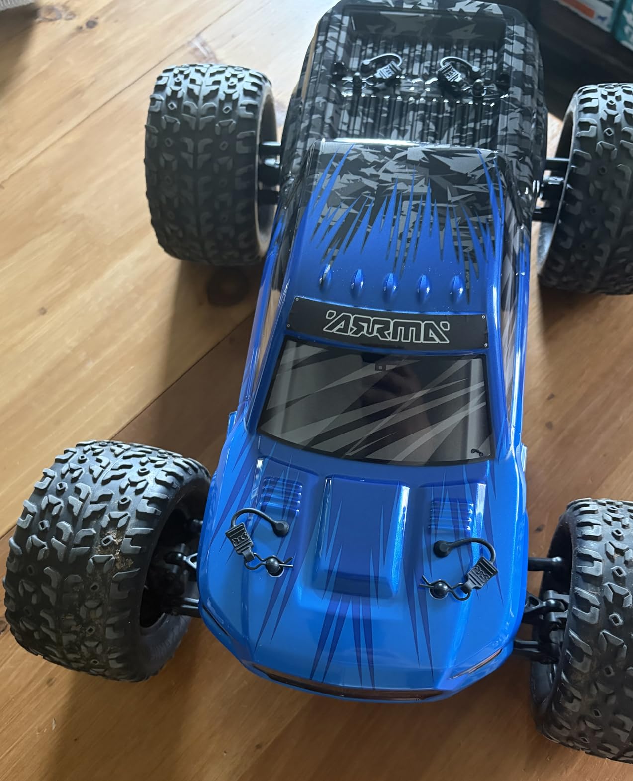 ARRMA 1/10 Painted Body, Blue: Granite 4X4 MEGA, ARA402302 customer photo 1