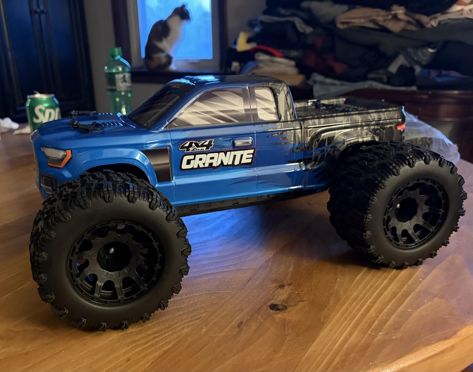 ARRMA 1/10 Painted Body, Blue: Granite 4X4 MEGA, ARA402302 customer photo 2