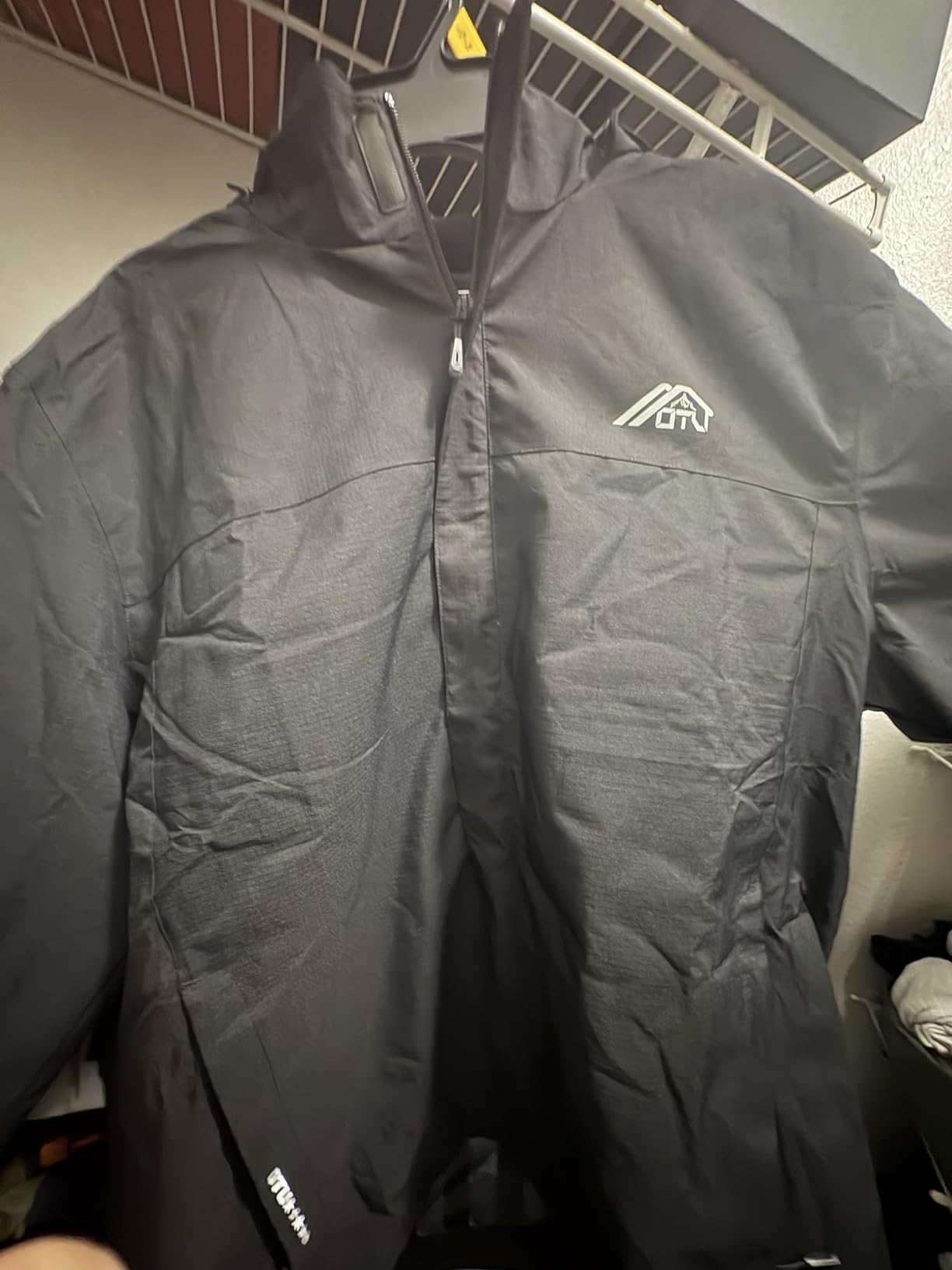 Little Donkey Andy Men's Lightweight Waterproof Hooded Rain Jacket Outdoor Raincoat Shell Jacket customer photo 1