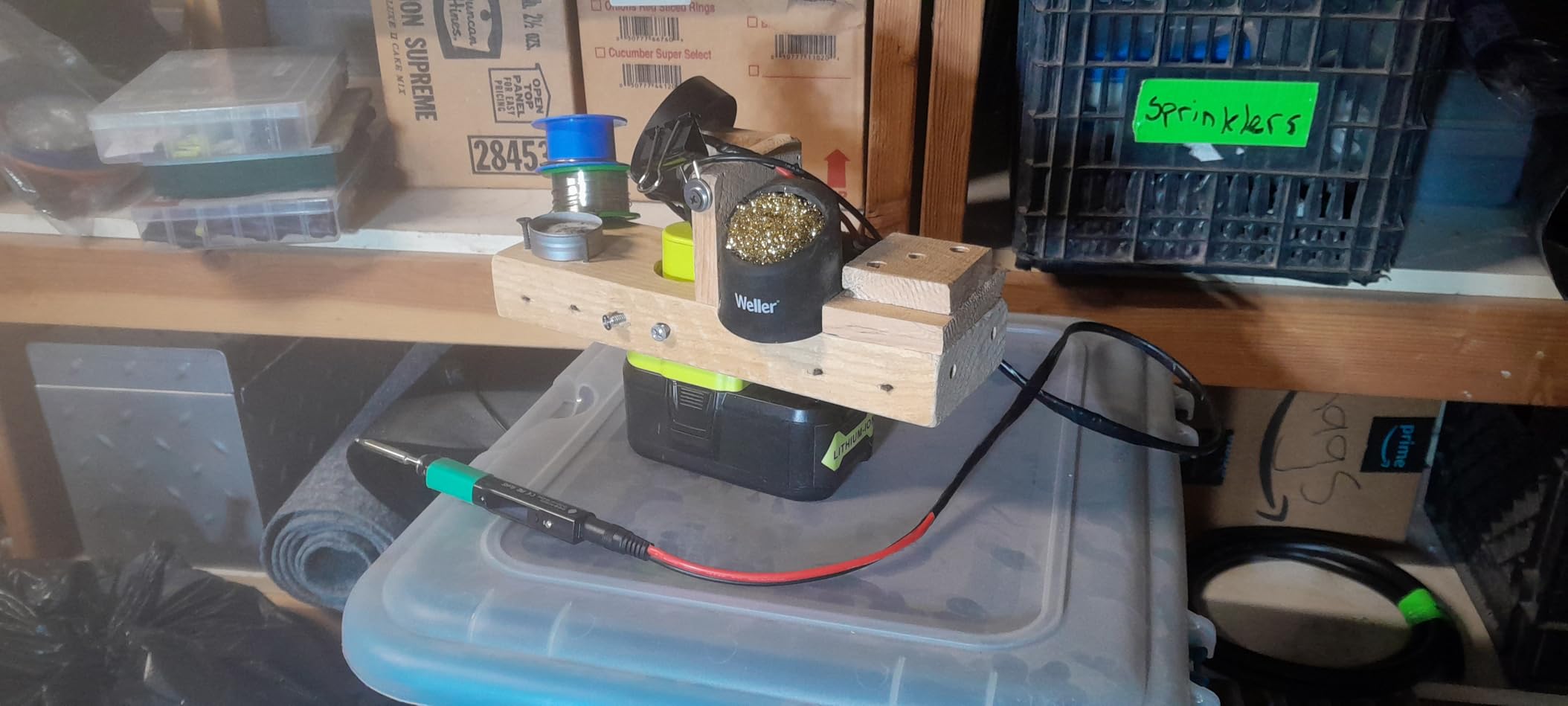 Weller Soldering Brass Sponge Tip Cleaner with Silicone Holder | WLACCBSH-02 customer photo 1