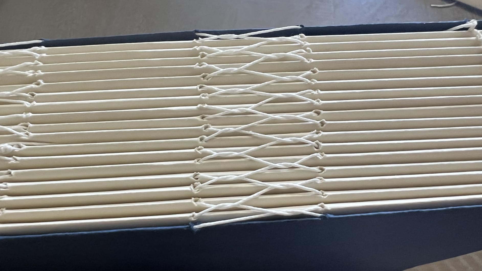 100% Natural Linen Thread Waxed Thread for Bookbingding, Leather Sewing, Beading or Macrame (Natural) customer photo 2