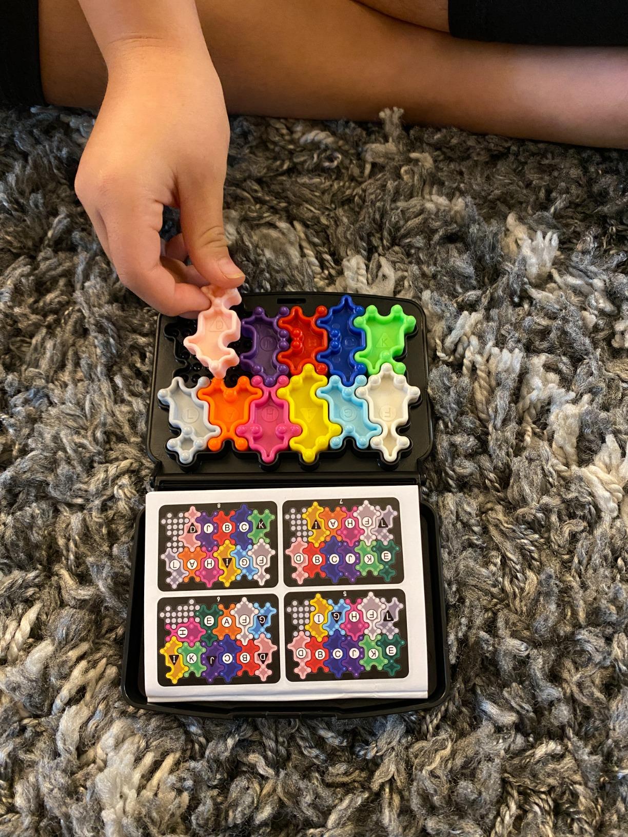Educational Insights Kanoodle Cosmic - 3D Brain Teaser Puzzles for Kids, Spatial Puzzle Games for Adults, Teens and Kids, Problem Solving Toys and Logic Puzzles, Single Player Games customer photo 1