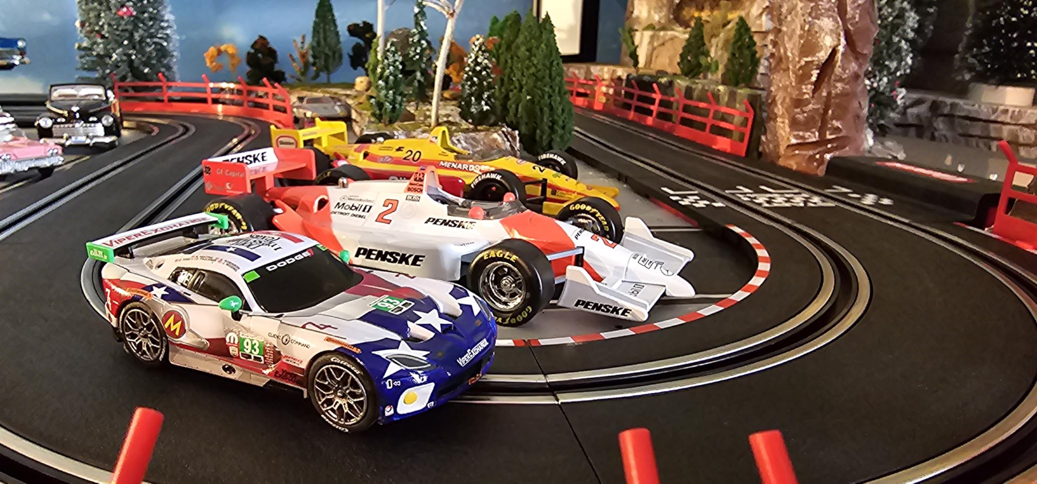 Carrera 64160 2015 SRT Viper Ben Keating Team No. 93 1:43 Scale Analog Slot Car Racing Vehicle GO Slot Car Race Tracks customer photo 1
