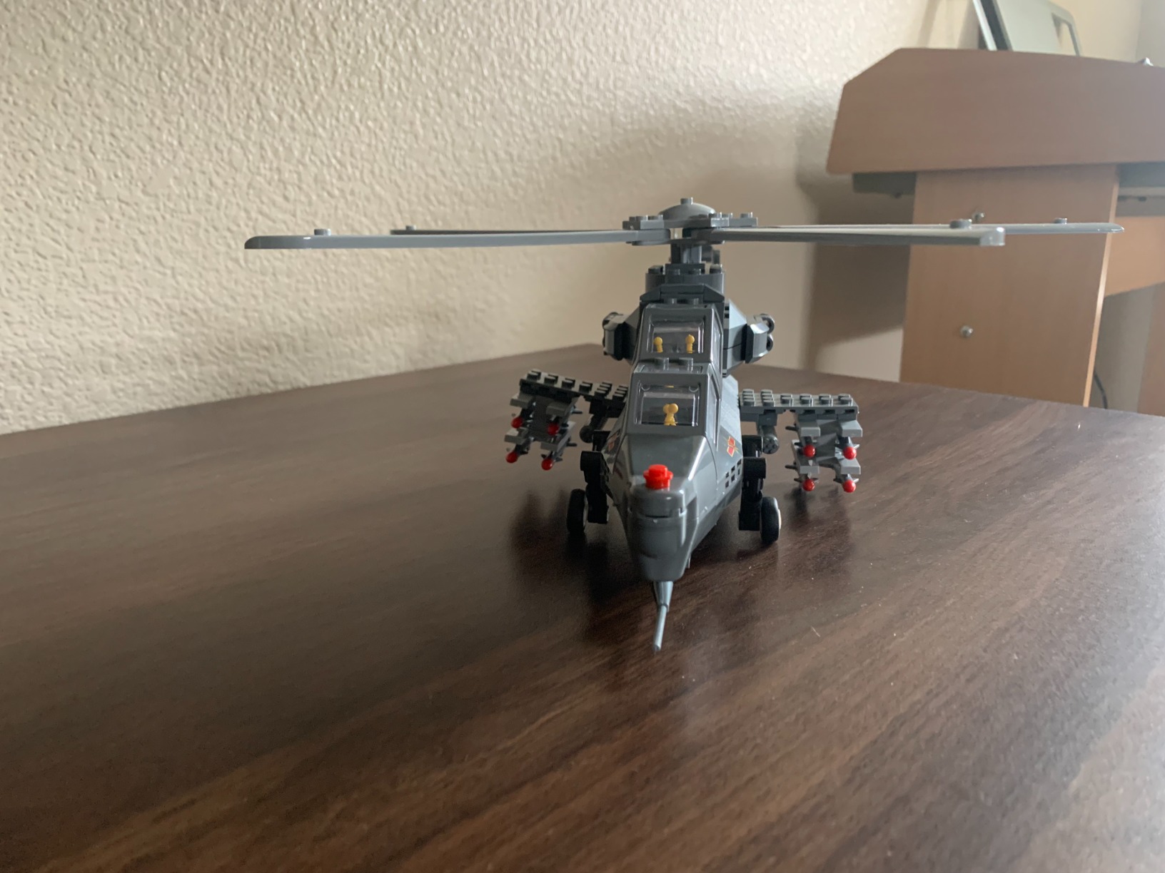 Attack Helicopter Air Force Building Block Set - 283-Pcs Helicopter Building Toys Set - Building Block Plane Toy for Kids Older Than 10 and Adults - Compatible with All Building Bricks customer photo 2