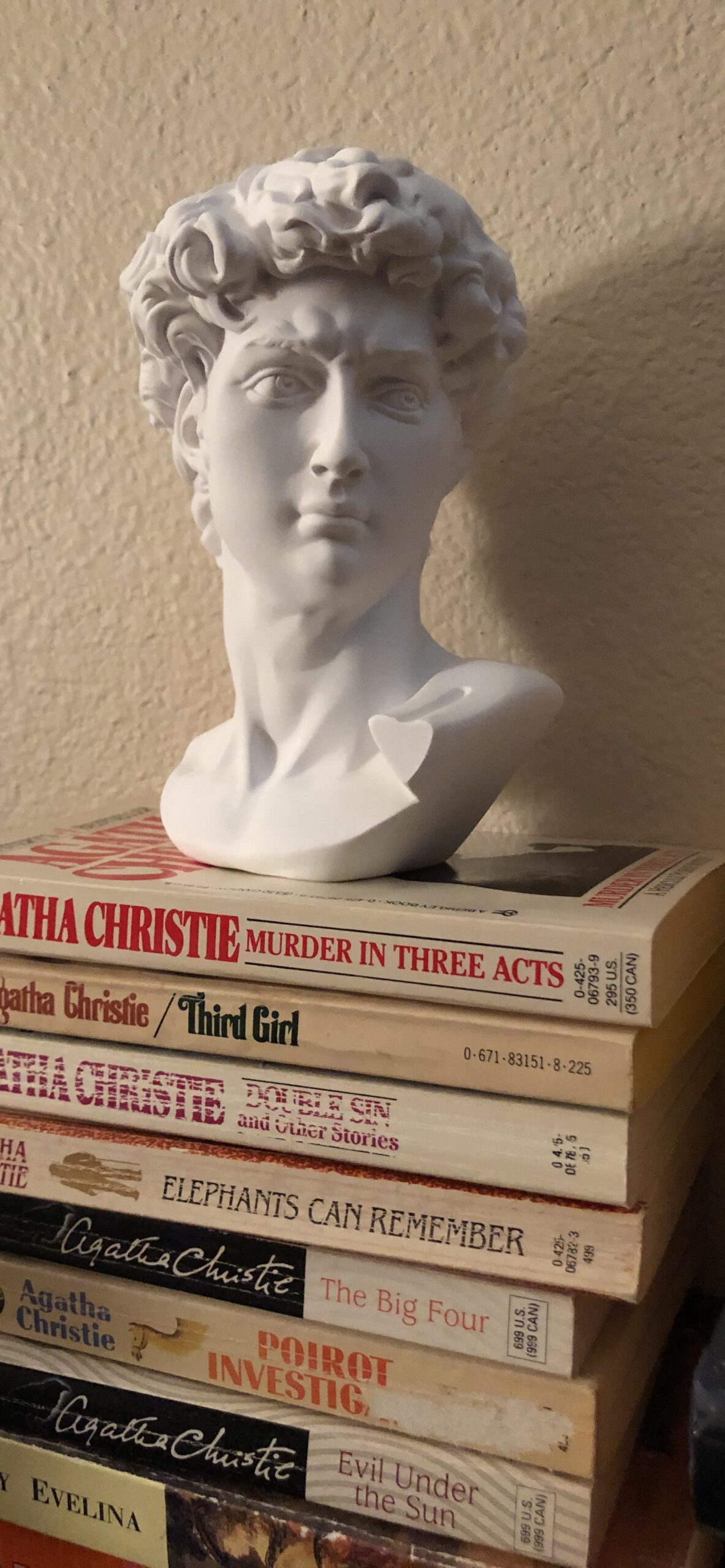 Greek Statue of David - Head Bust for Mythology and Roman Home Decor customer photo 1