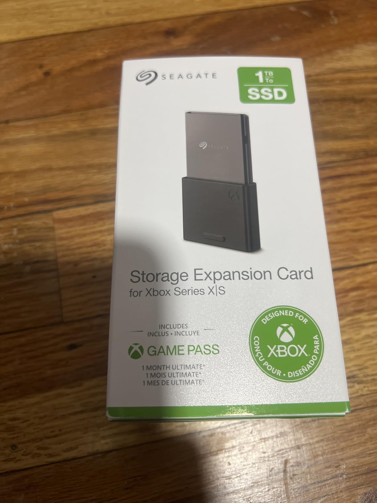 Seagate Storage Expansion Card for Xbox Series X|S 1 TB Solid State Drive - NVMe Expansion SSD (STJR1000400) customer photo 1