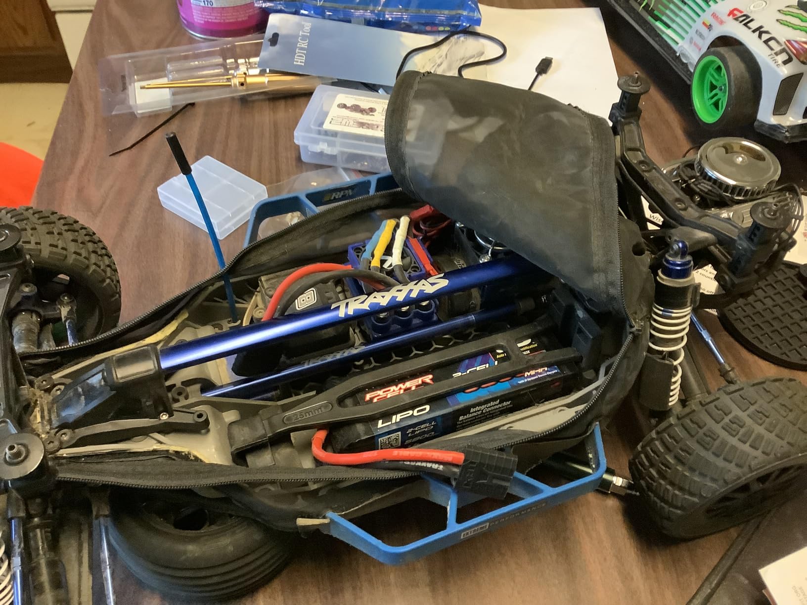 Chassis Brace KIT Blue customer photo 1