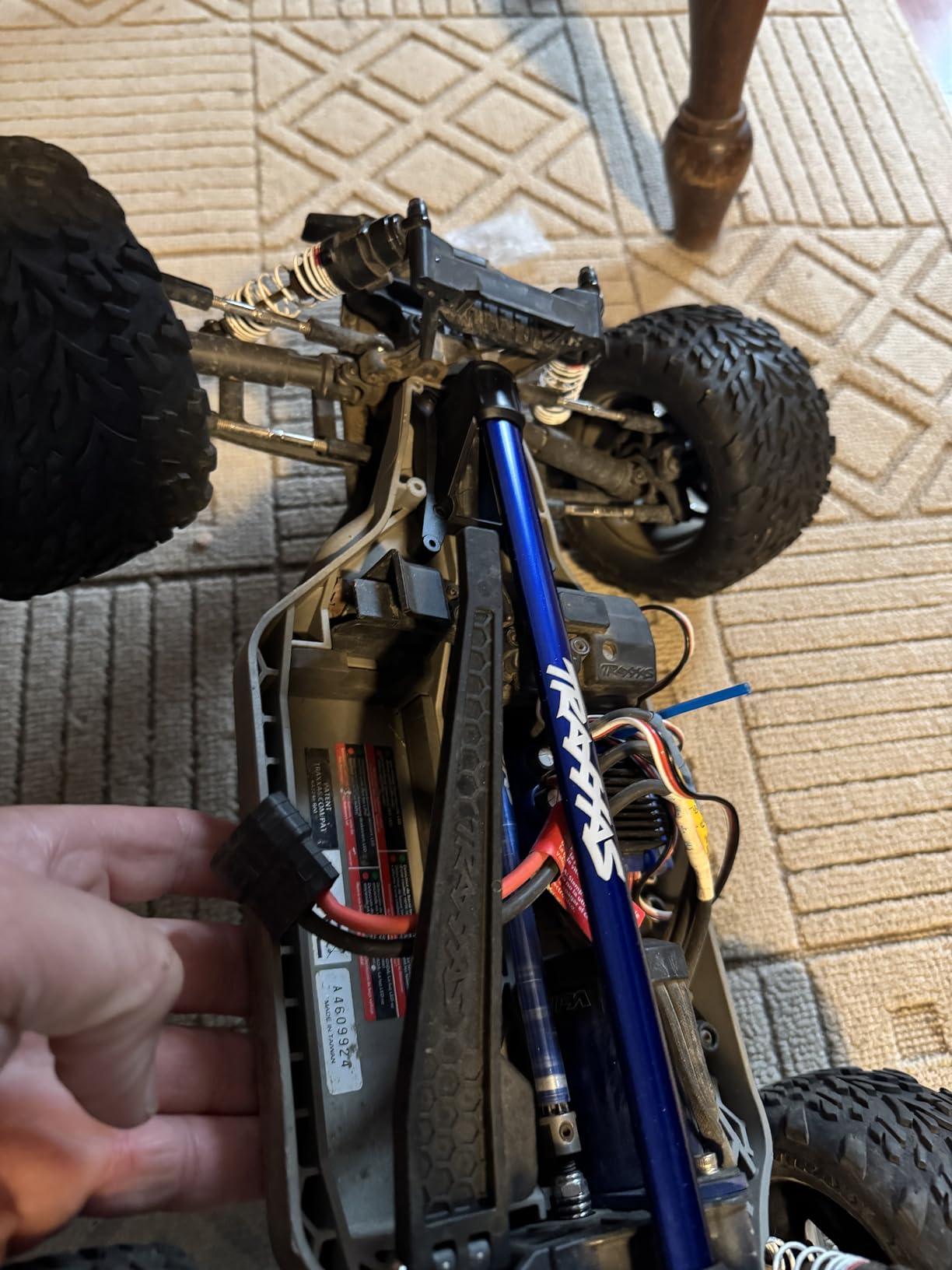 Chassis Brace KIT Blue customer photo 2