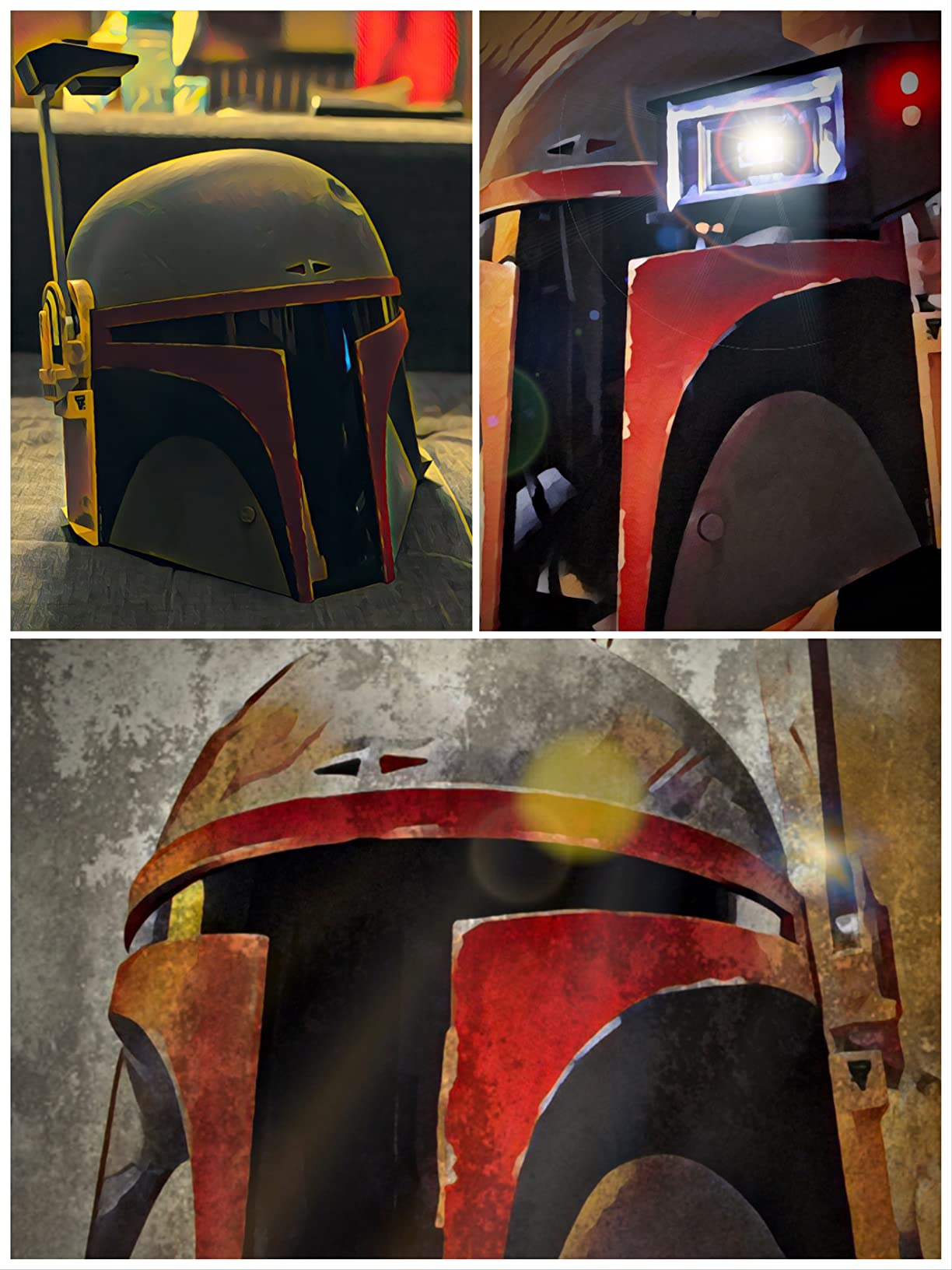The Black Series Boba Fett (Re-Armored) Premium Electronic Helmet, The Mandalorian Roleplay Collectible for Kids Ages 14 and Up customer photo 1