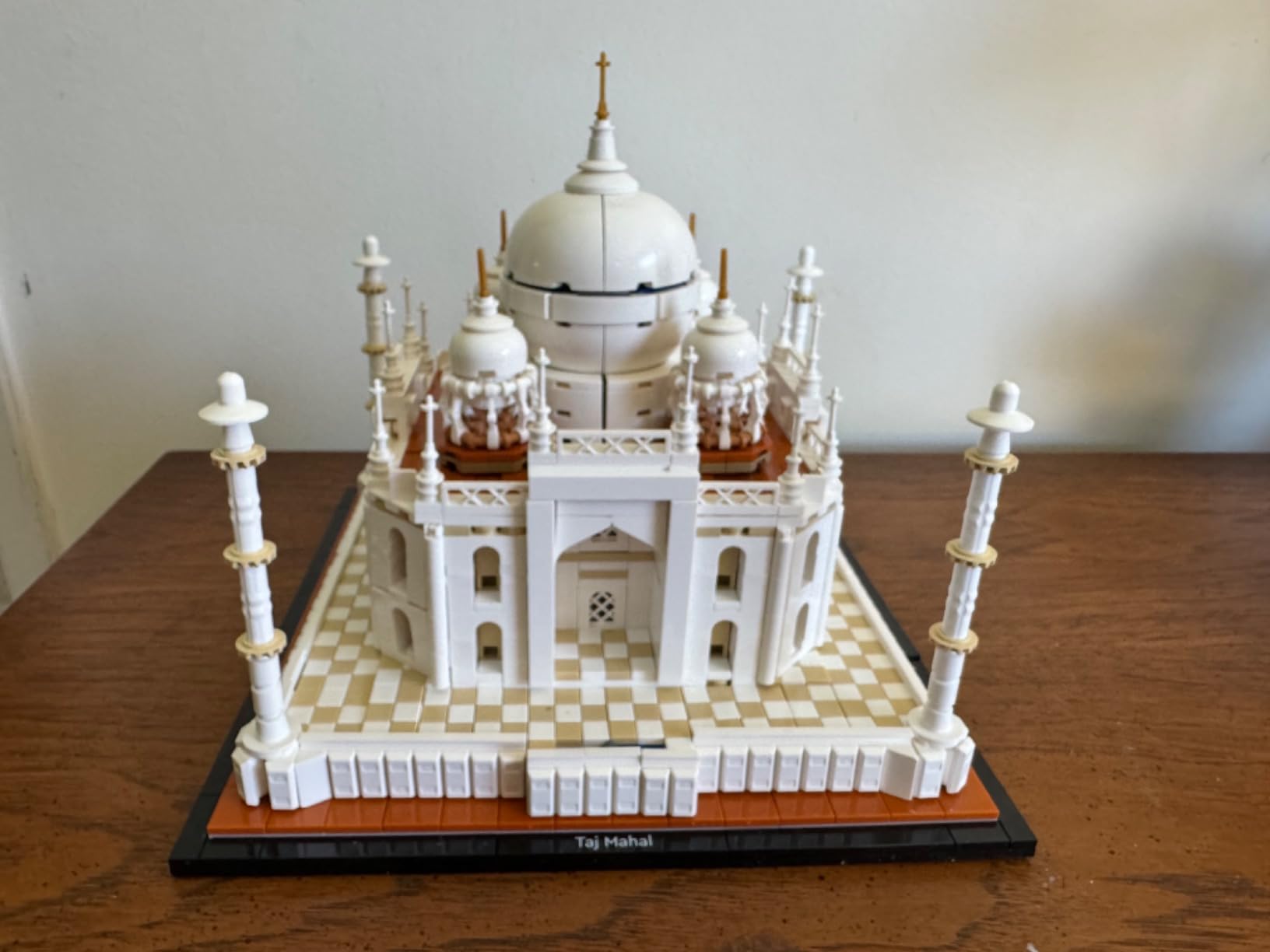 LEGO Architecture Taj Mahal 21056 Building Set - Landmarks Collection, Display Model, Collectible Home Décor Gift Idea and Model Kits for Adults and Architects to Build customer photo 2