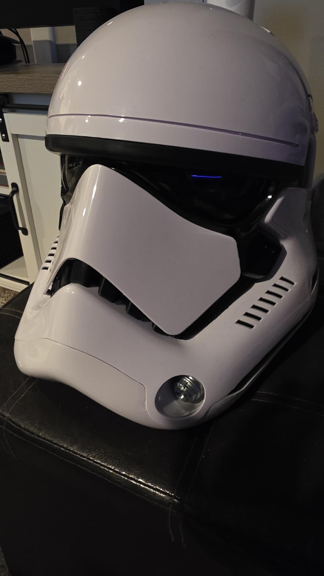 The Black Series First Order Stormtrooper Premium Electronic Helmet, The Last Jedi Roleplay Collectible (Amazon Exclusive) customer photo 1