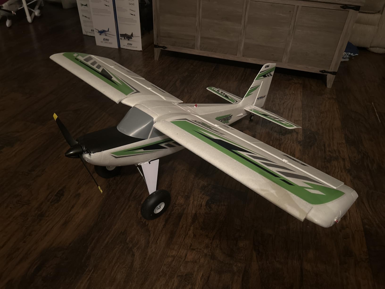 RC Airplane Timber X 1.2m BNF Basic Transmitter Battery and Charger not includedwith AS3X and Safe Select EFL38500 customer photo 2