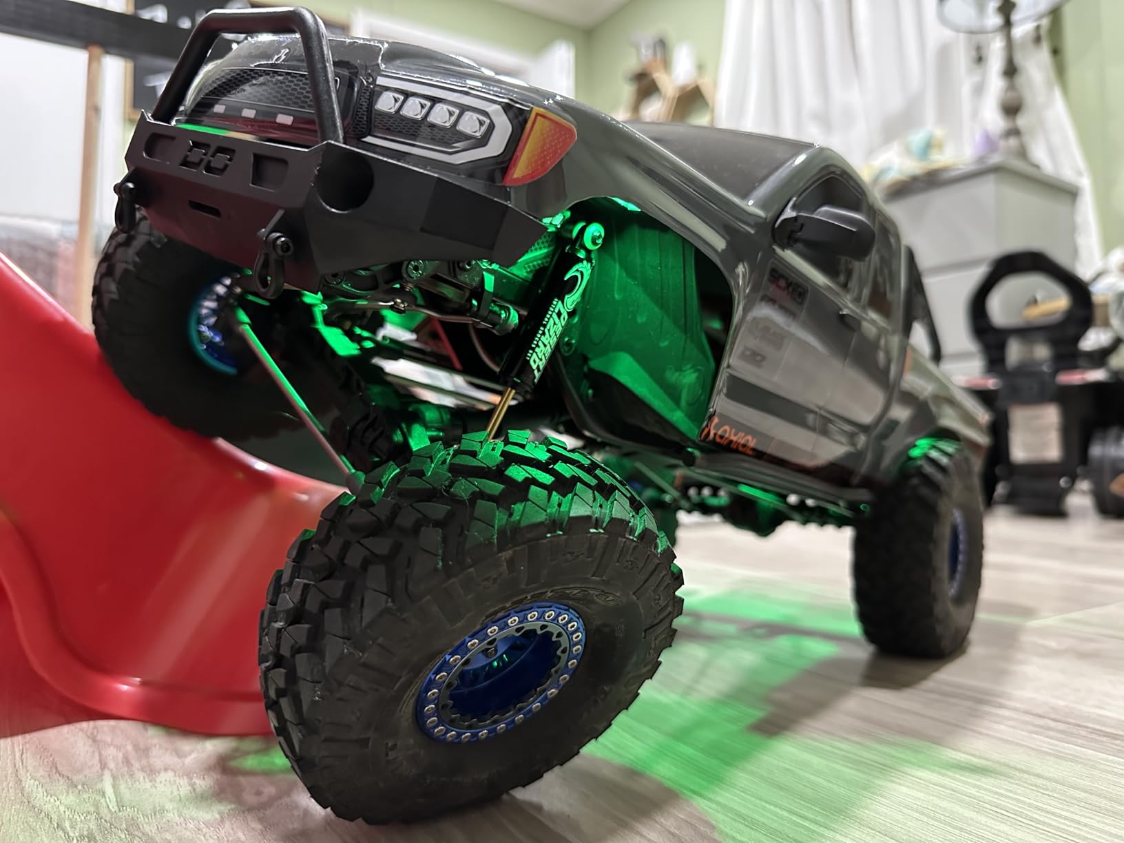 Multi-Color LED Rock Lights with Controller: SCX10 III, AXI13001 customer photo 1