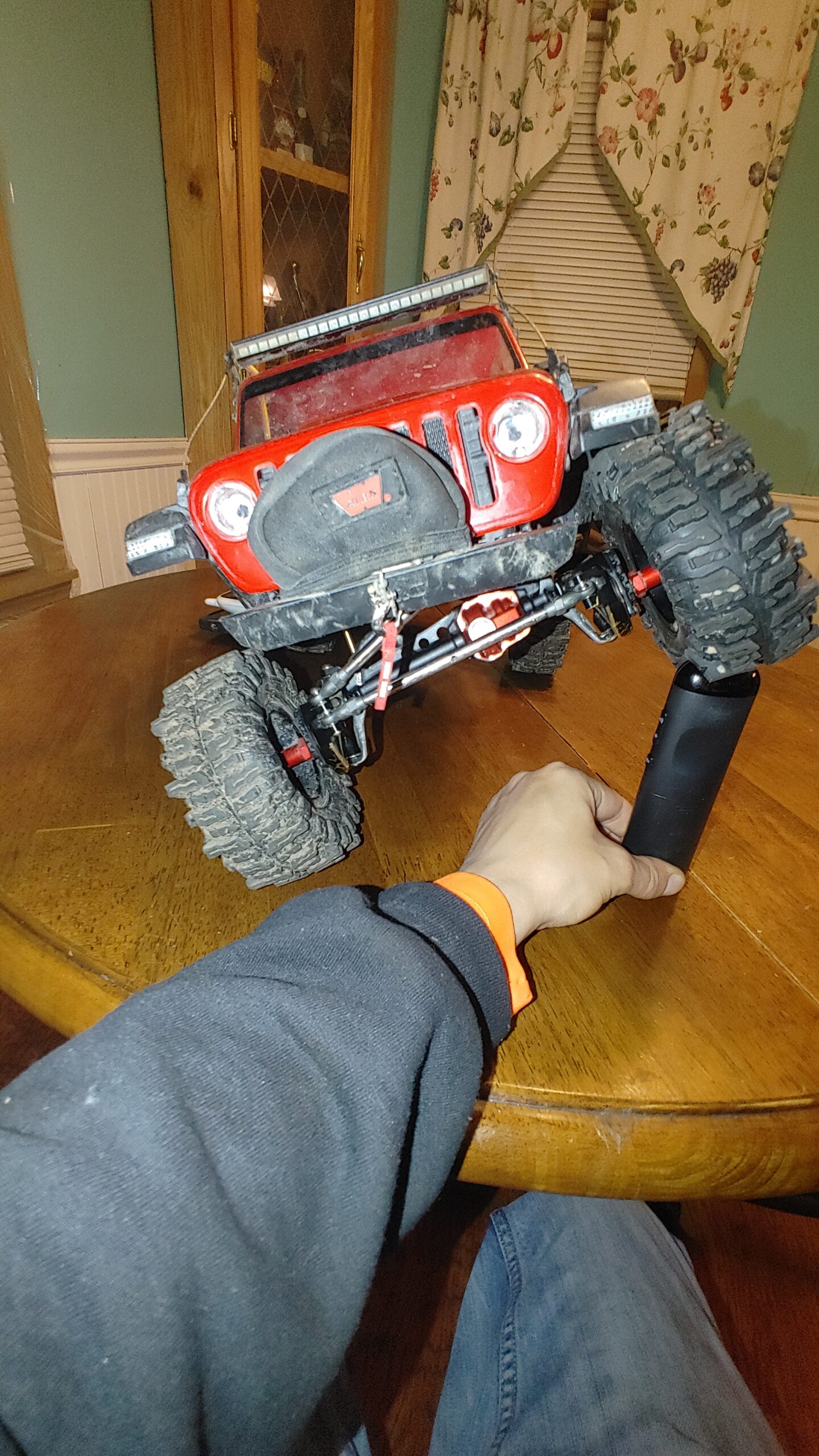 Brass Inner Portal Covers Front Steering Knuckles for Axial Capra and SCX10 III-Black customer photo 2