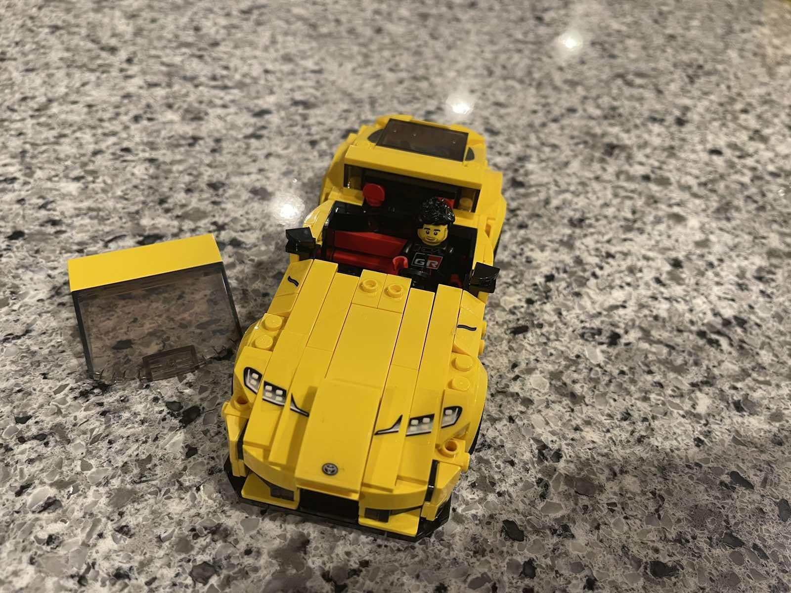 LEGO Speed Champions Toyota GR Supra 76901 Collectible Sports Car Toy Building Set with Racing Driver Minifigure customer photo 2