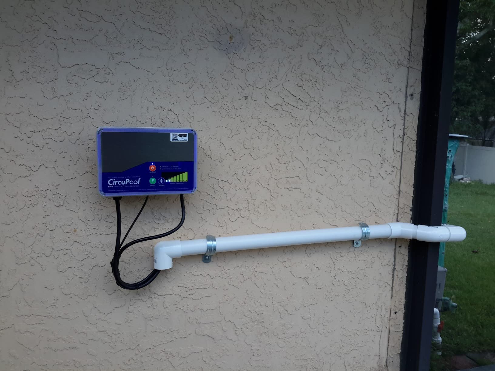CircuPool EDGE25 Salt Chlorine Generator | USA-Made | 7 Year Manufacturer Warranty | No DIY Install Penalty | 1.2 lb CL Output | Electronic Salt Chlorinator System for Pools up to 25,000 Gallons customer photo 1