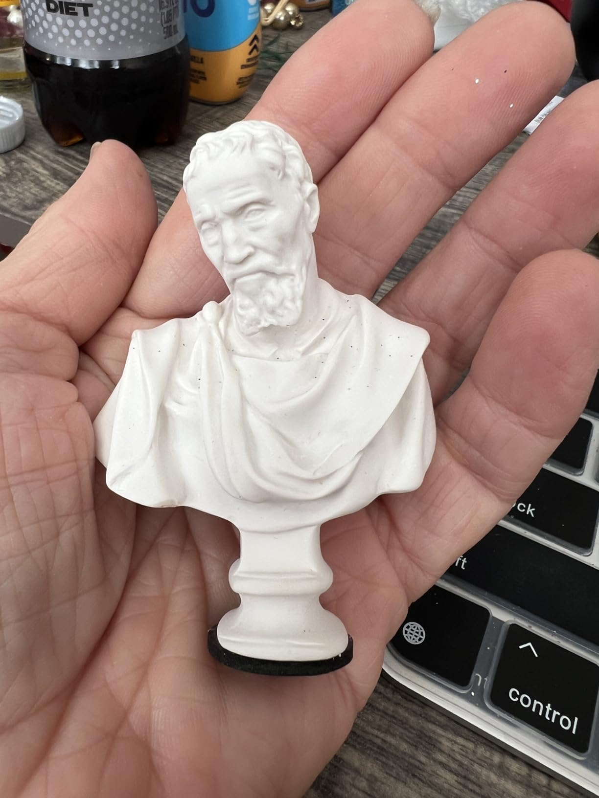 LAGOM HOUSE Greek Bust Statue and Sculptures Set of 10 PCS Greek Bust Statue Decor Roman Resin Mini Greek Mythology Figurine Greek God Bust Small for Decor/Gifts/Drawing customer photo 1