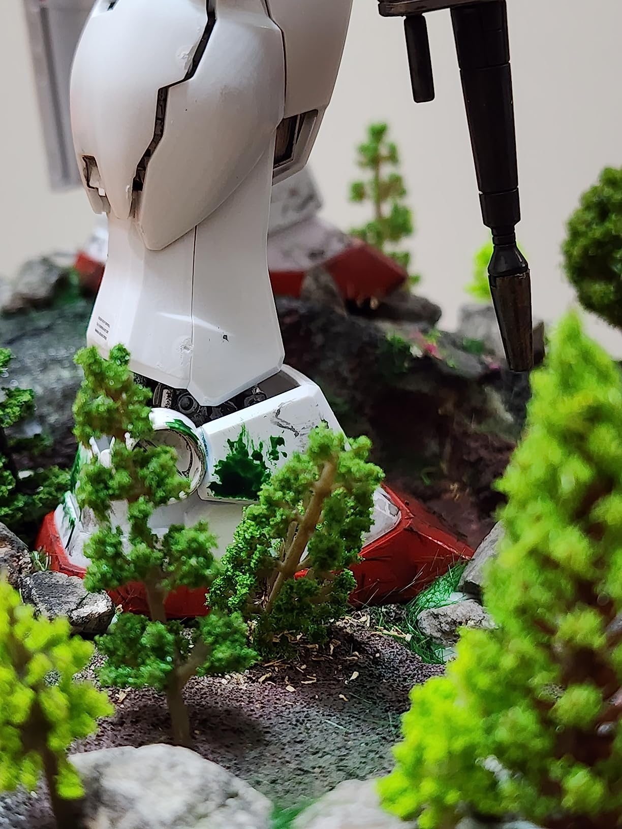 70pcs Mini Model Trees Train Scenery Mixed Miniature Trees Artificial Wargame Fake Tree Railroad Scenery Diorama Supplies Landscape customer photo 2