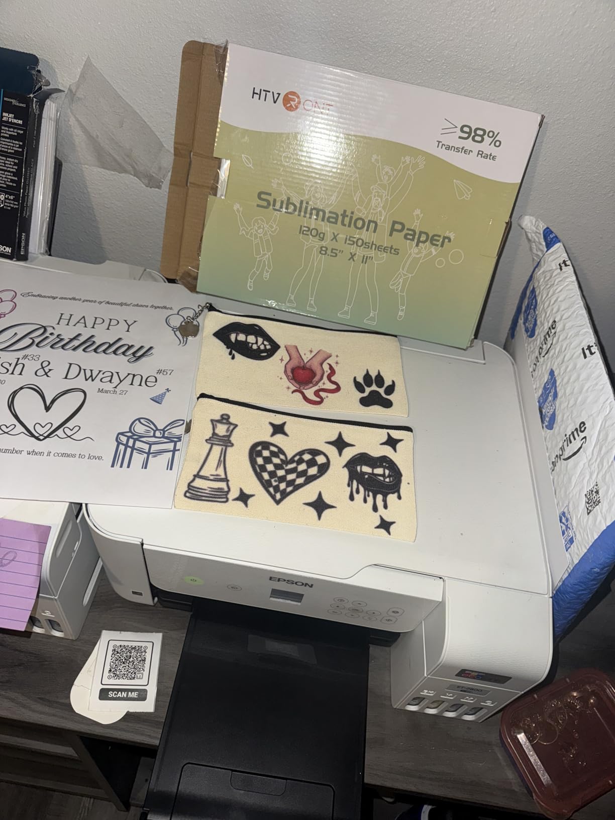 EcoTank ET-2800 Wireless Color All-in-One Cartridge-Free Ink Supertank Printer with Scan and Copy for Home Use, Black customer photo 2