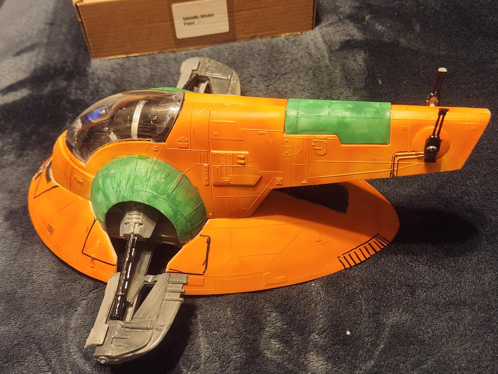 MPC Star Wars: The Mandalorian Boba Fett's Starfighter 1:85 Scale Model Kit customer photo 2