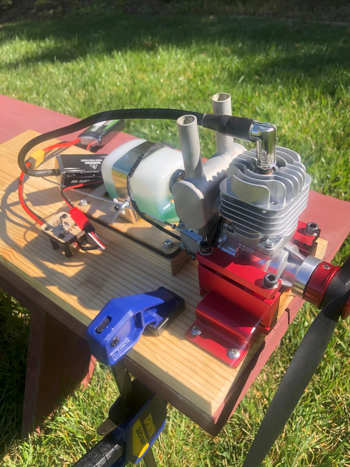 RC Engine Test Bench Fixed Platform Fit for Engine Durable,Engine Fixed Platform Maintenance Work Stand customer photo 1
