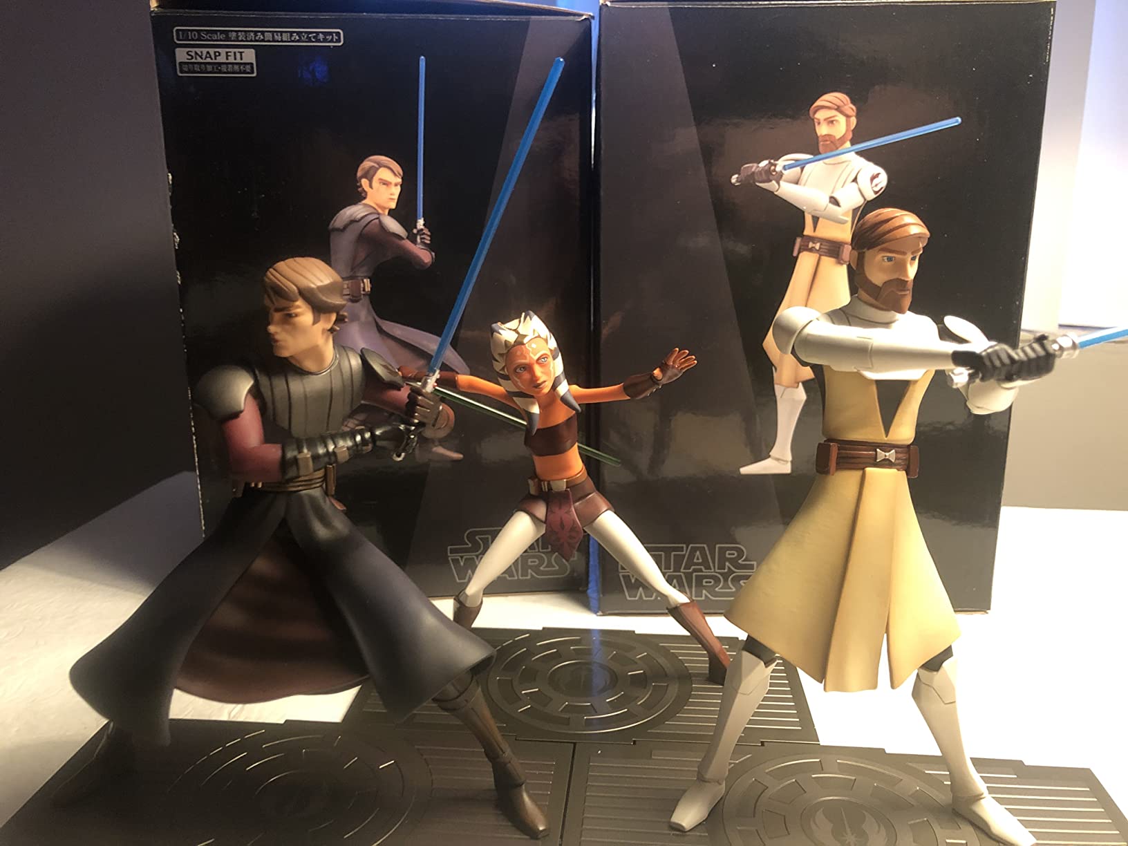 Kotobukiya Star Wars: The Clone Wars: Anakin Skywalker ArtFX+ Statue, Multicolor customer photo 2