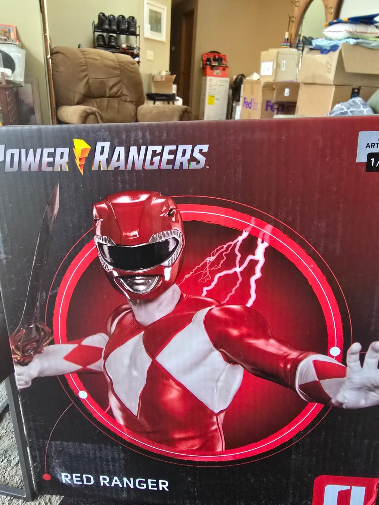 Iron Studios - Mighty Morphin Power Rangers - Red Ranger BDS Art Scale 1/10 customer photo 1