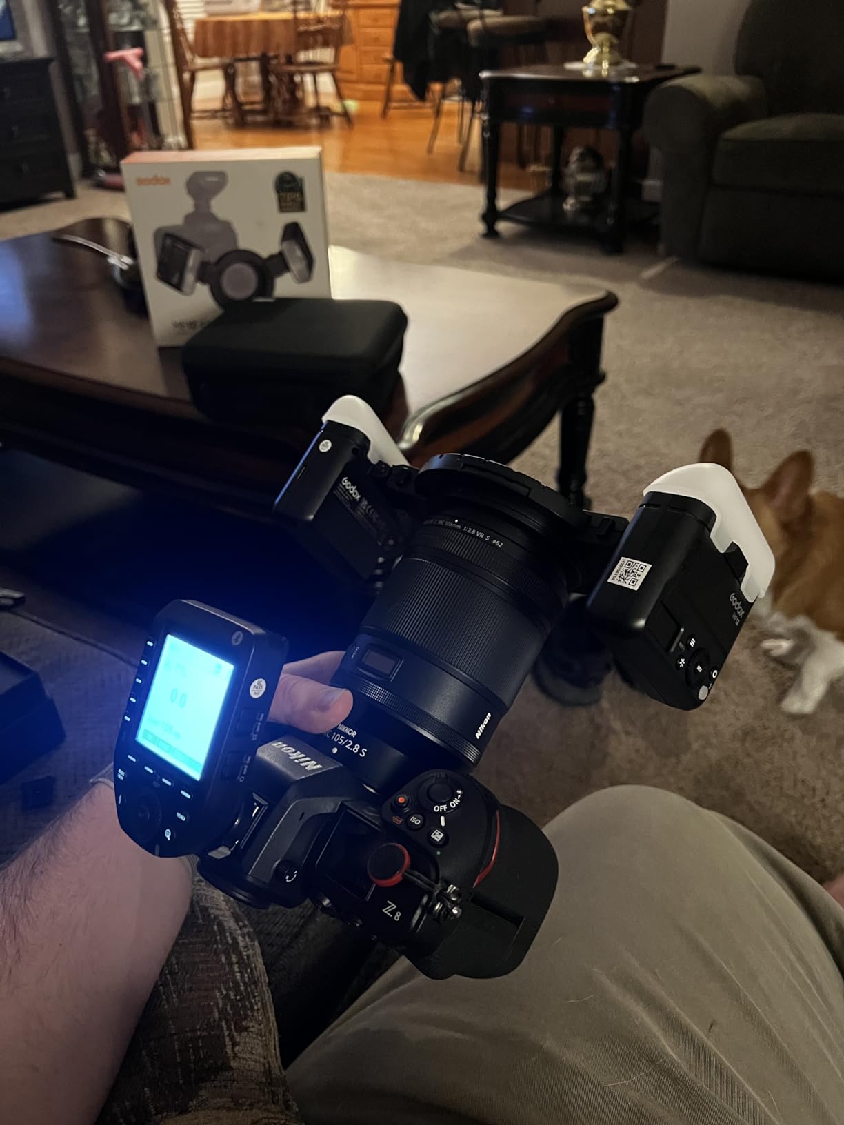 Godox MF12 MF12-K2 Macro Flash Off-Camera TTL Flash Speedlite 12W 2.4G Wireless Control TTL/M Mode Built-in 3.7V/6.29W Lithium Battery customer photo 1