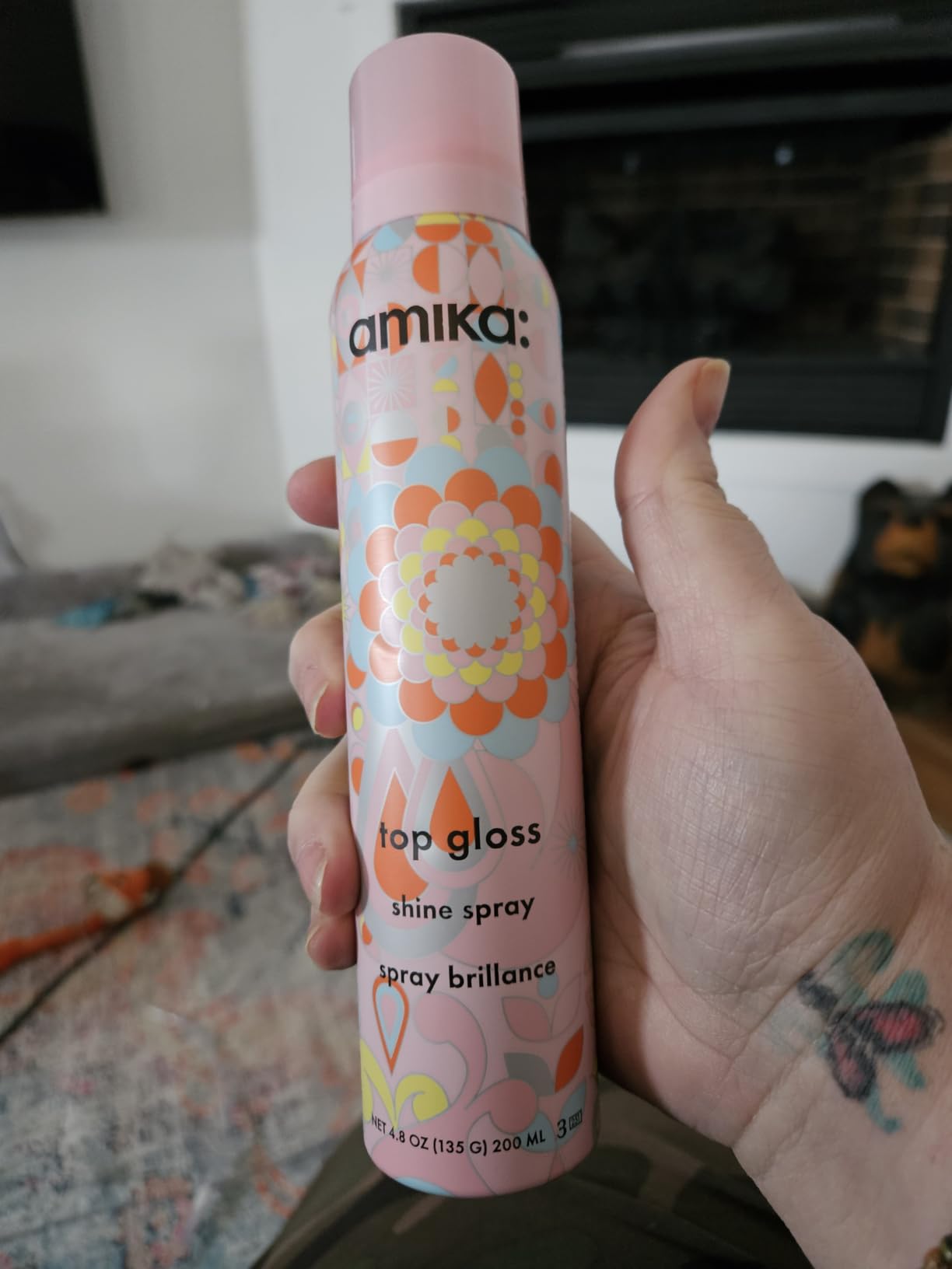 amika top gloss shine spray customer photo 2