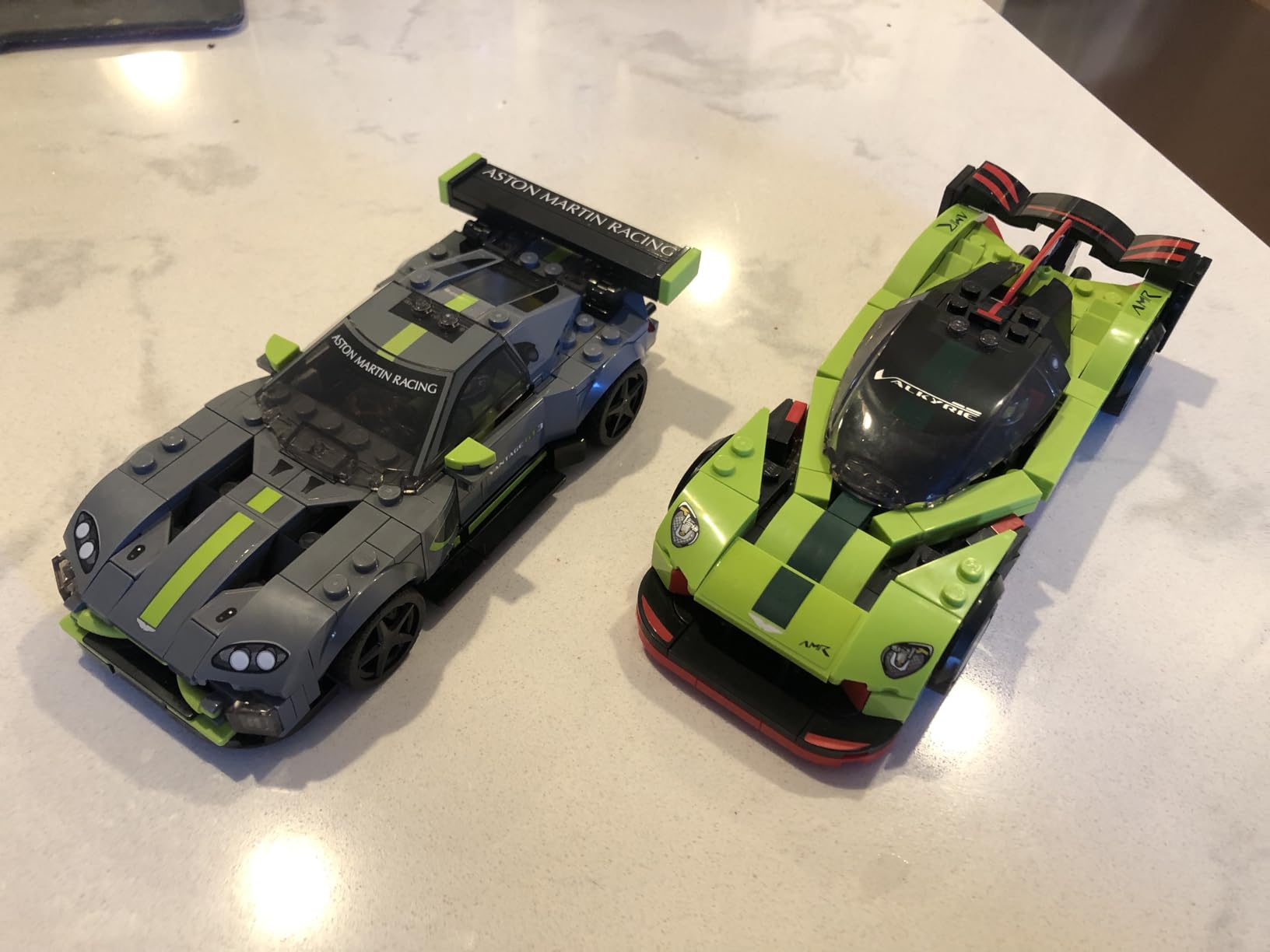 LEGO Speed Champions Aston Martin Valkyrie AMR Pro & Vantage GT3 2 Collectible Model 76910 - Race Car and Toy Set, Includes 2 Driver Minifigures, Great Gift for Boys, Girls, and Teens Ages 9+ customer photo 1