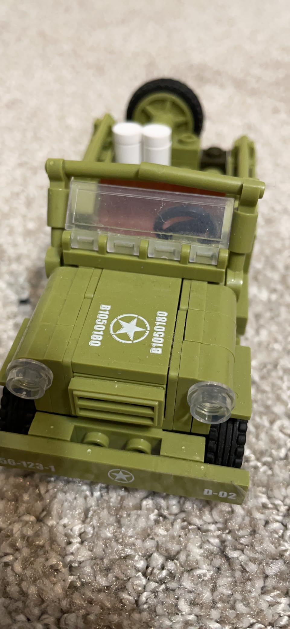 World War 2 Landing Craft Building Toys WW2 Military Vehicle Brick Set, WWII Army Warship Boat Model Block with 4 Soldiers Figures (325 Pieces) customer photo 1