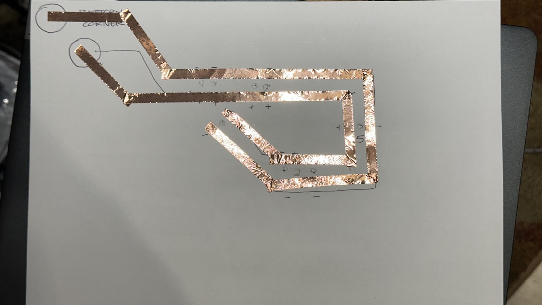 Copper Foil Tape, Selizo 2 Packs Copper Adhesive Tape Strip with Double-Sided Conductive customer photo 2