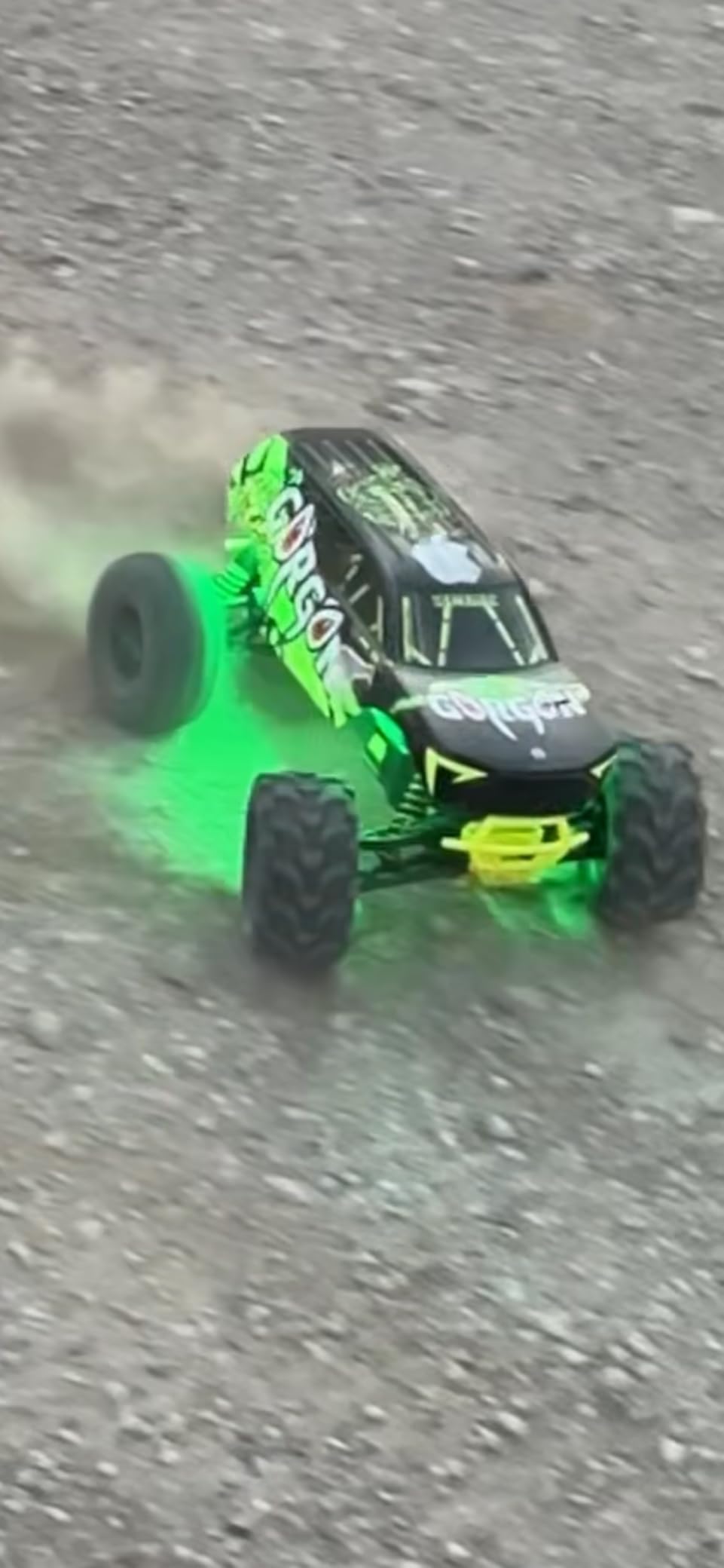 Hobbypark Pre-Glued RC Monster Truck Tires and Wheels for Arrma Granite Voltage MEGA 2WD 4X4 V3 3S BLX Brushless 1/10 Big Rock, Set of 4 customer photo 1