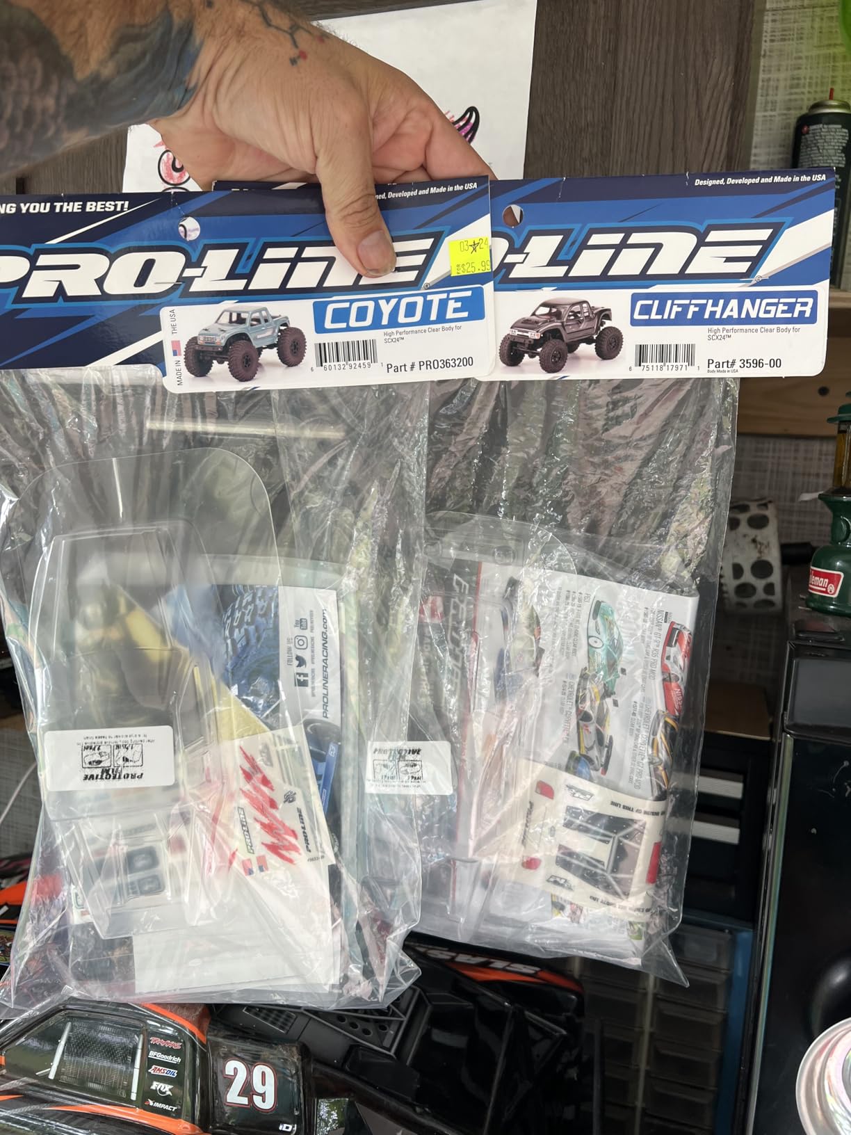 Pro-line Racing 1/24 Cliffhanger High Performance Clr Bdy SCX24 PRO359600 Car/Truck Bodies Wings & Decals customer photo 1
