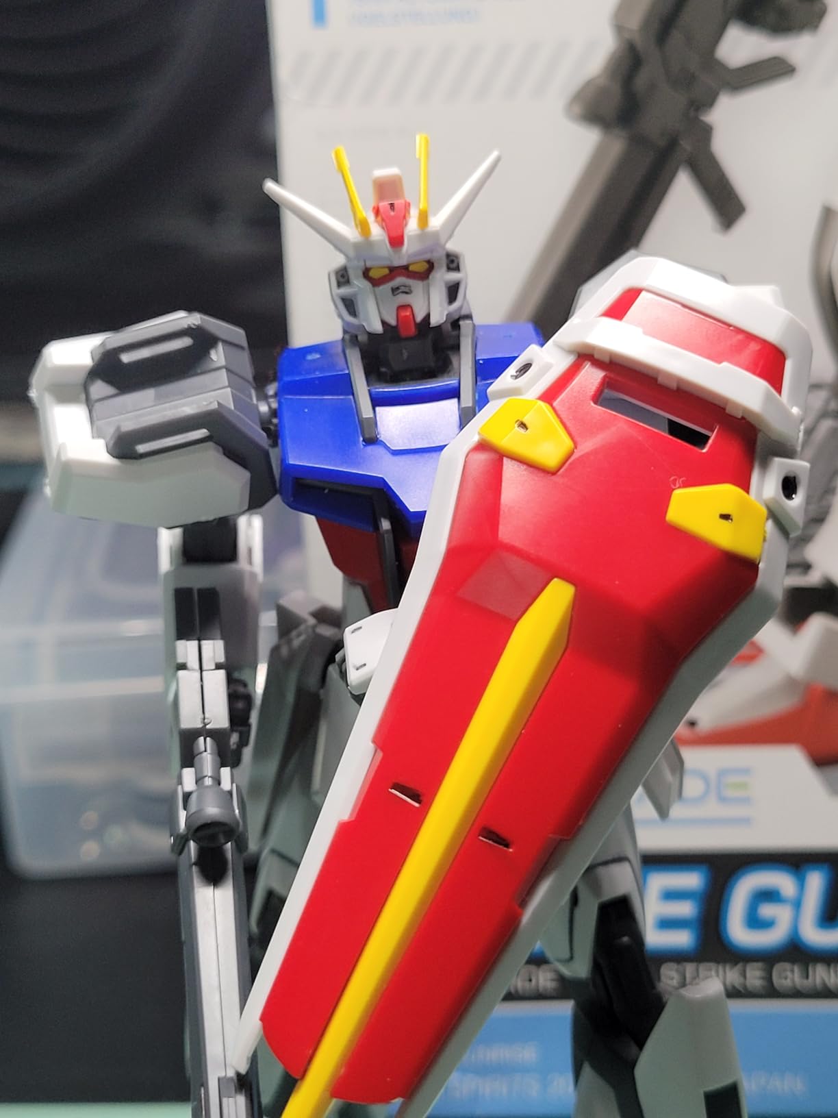 Bandai Hobby - Mobile Suit Gundam Seed - #10 GAT-X105 Strike Gundam Entry Grade 1/144 Model Kit customer photo 1