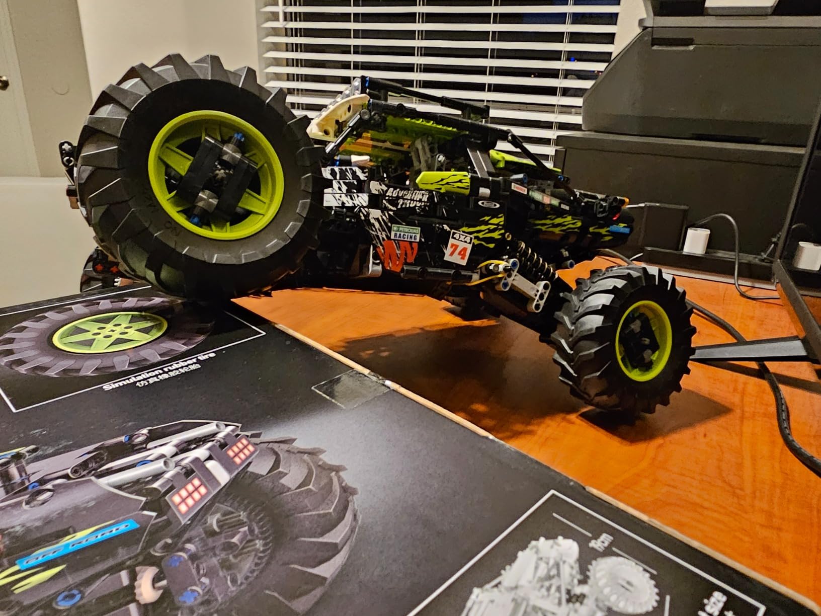 Mould King 18002 RC Climbing Car Building Kits, 1879 Pieces MOC Building Blocks 4X4 Off-Road Truck Model Sets, Stem Remote Control Car Bricks Toys customer photo 1
