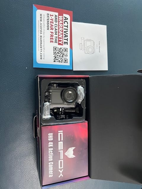 Icefox i8 20MP 5X Zoom Action Camera with EIS, WiFi Remote Control, Waterproof Underwater Camera for Snorkeling Cycling Vlogging customer photo 2