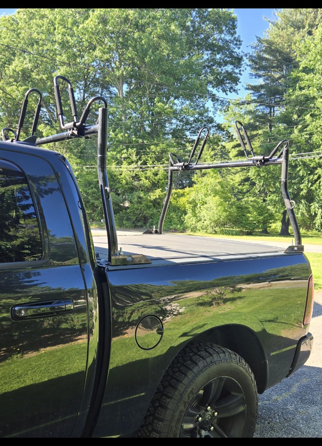 PIRIPARA Kayak Roof Rack 2 Pairs J-Bar Carrier Holder for Canoe, SUV, Cars, Truck, Surf Ski, Car Top Mount Racks for Trip, Set of 4 customer photo 1