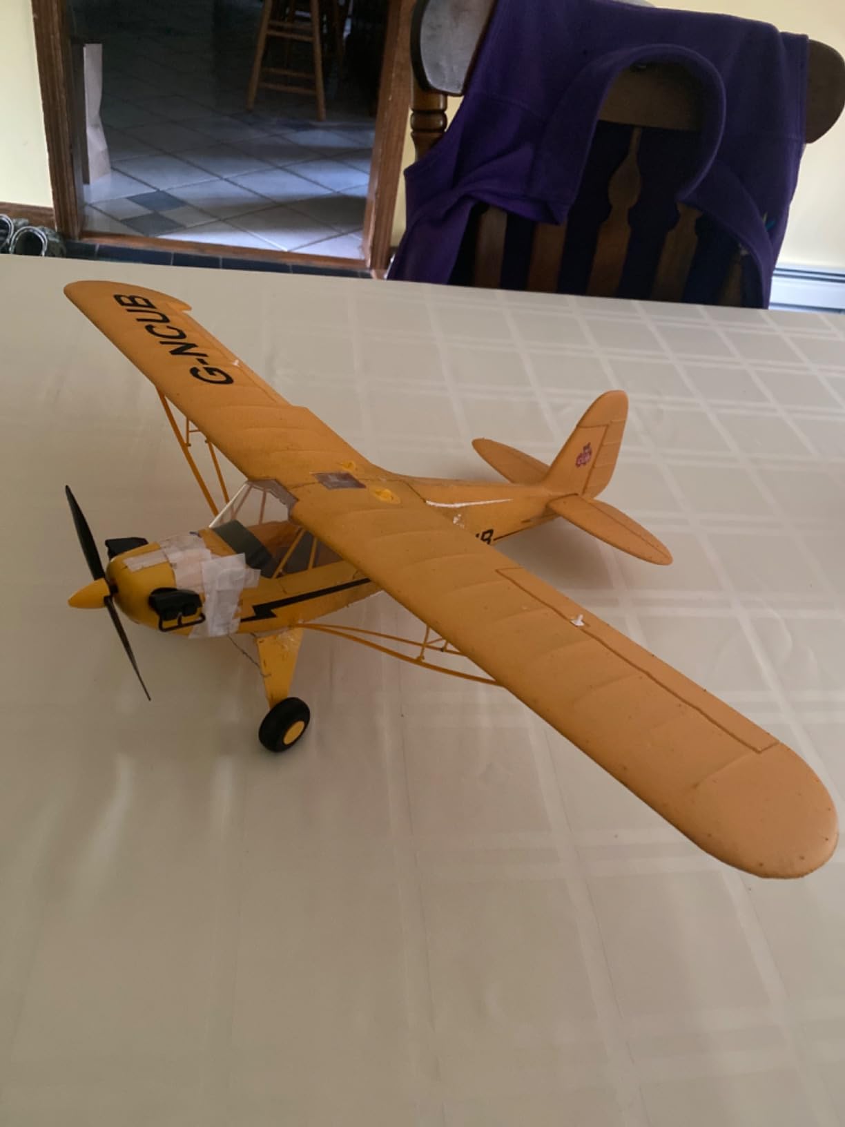 CKYSCHN WLtoys A160 J3 RC Plane, 5 Channel RC Airplanes with 3D/6G Mode, 3D Brushless RC Planes with 2 Batteries, 2.4G Remote Control Airplanes Gifts for Adults customer photo 1