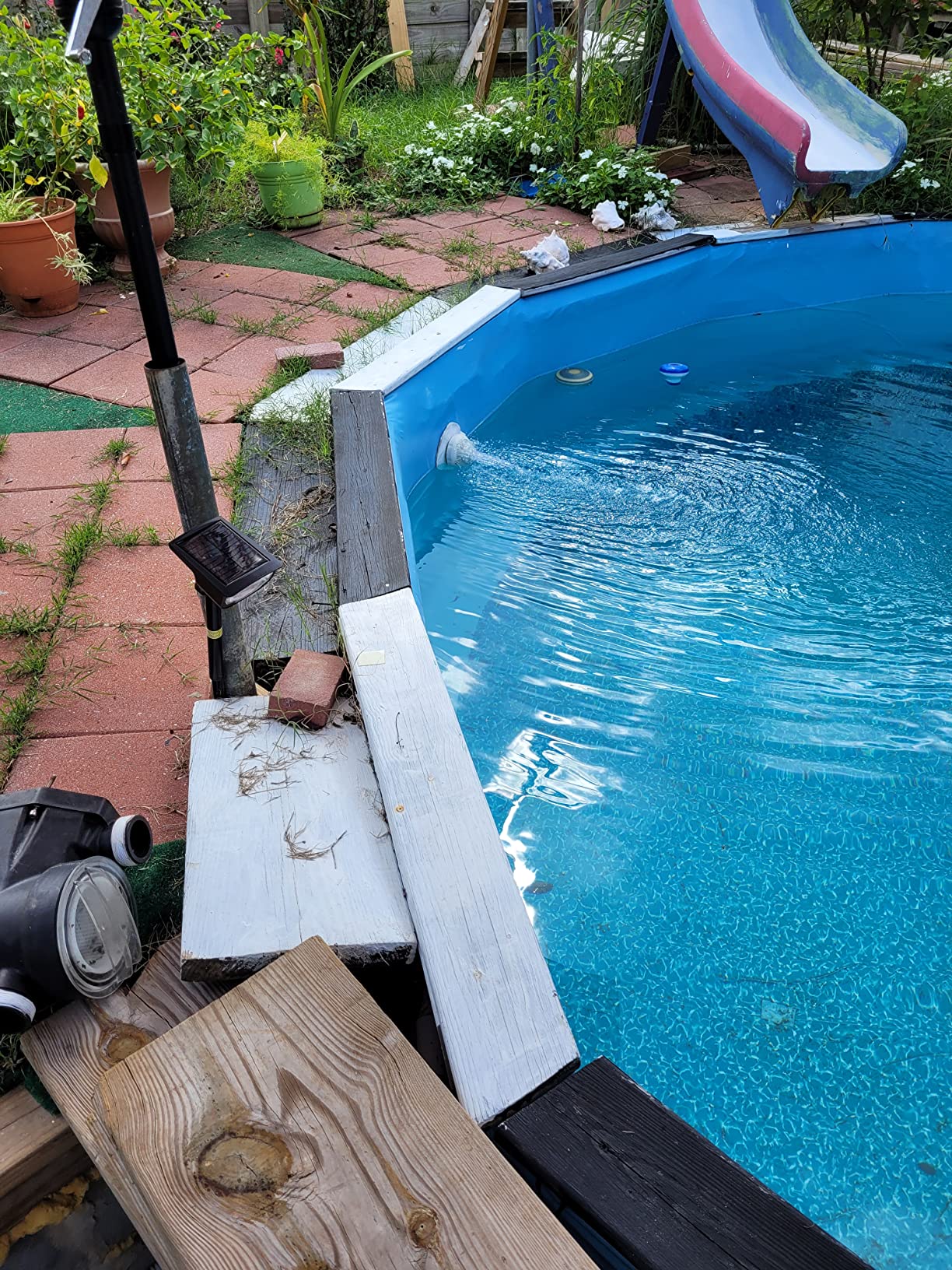 VEVOR Swimming Pool Pump, 1.5 HP 115V, 1100W Single Speed Pumps for Above Ground Pool with Strainer Basket, 5280 GPH Max Flow, ETL Certified customer photo 1