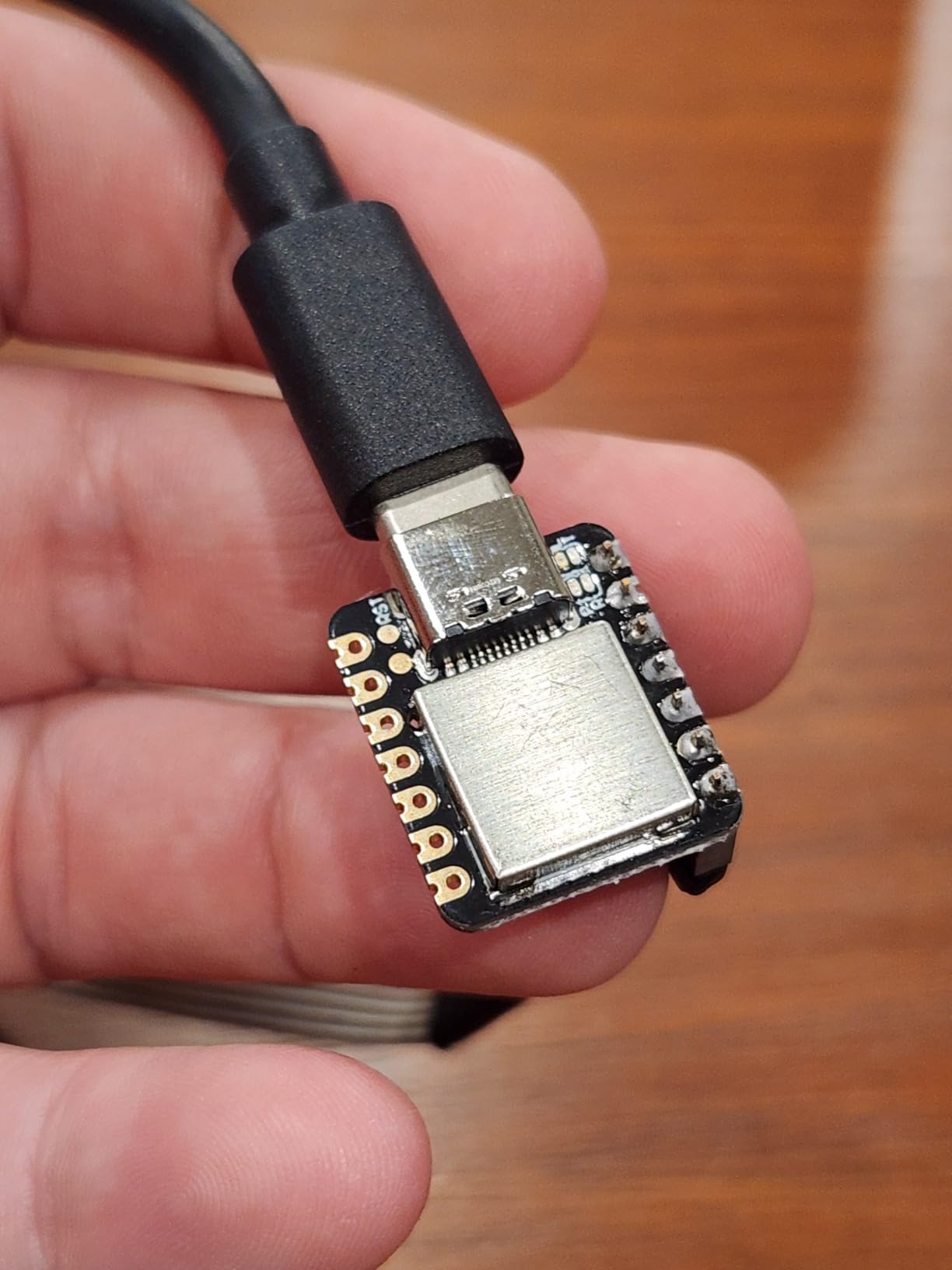Seeed Studio XIAO SAMD21 (Pre-Soldered) The Smallest Arduino Microcontroller Based on SAMD21 with Rich Interfaces, 100% Arduino IDE Compatible, designed for Projects Need Arduino Micro, 1pc. customer photo 2