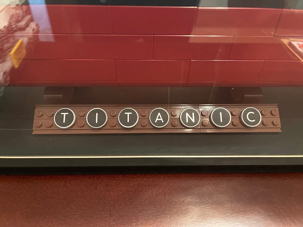 Acrylic Display Case for Titanic #10294, Dustproof Display Case (Case Only) customer photo 2