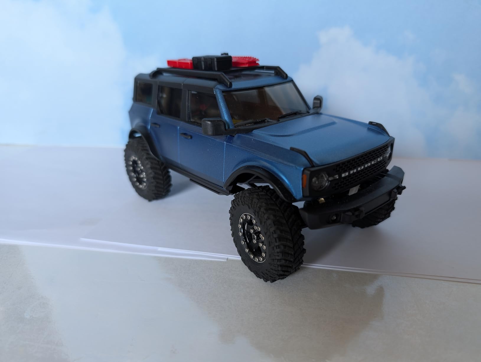 Axial Body, White: SCX24 Ford Bronco, AXI200009 customer photo 2